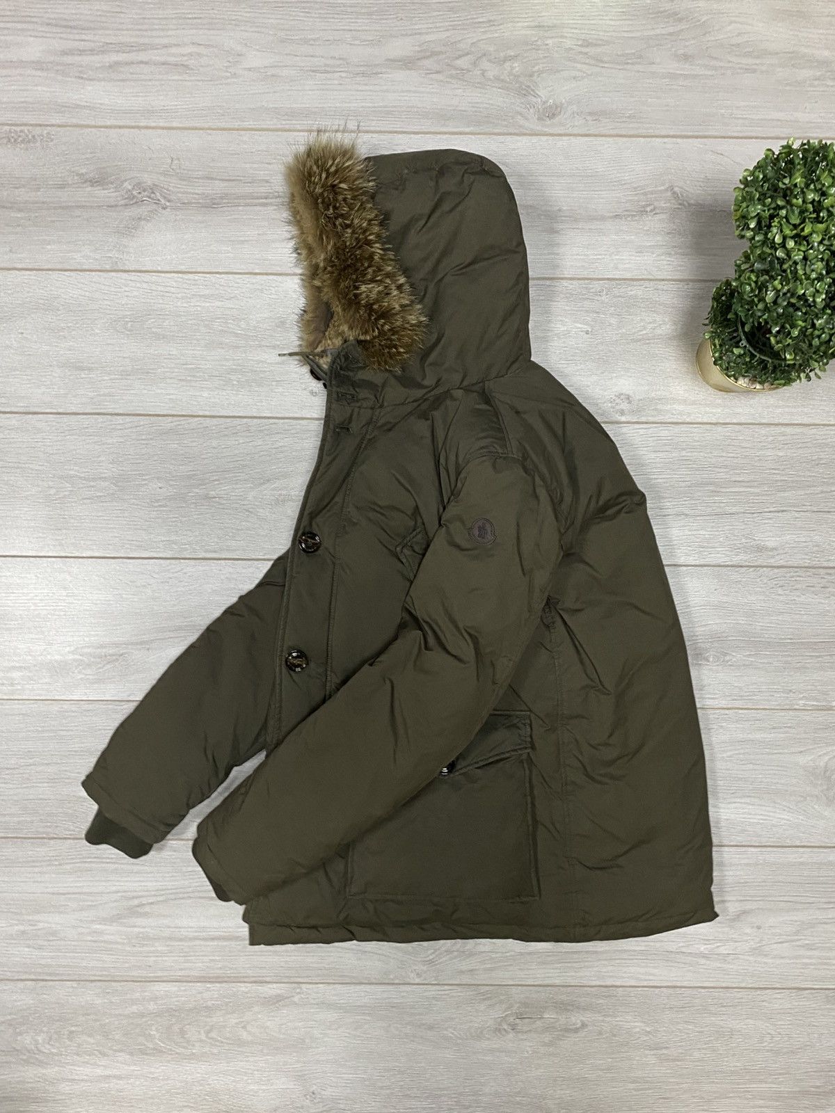 Moncler Moncler Chateaubriant rabbit fur coyote down puffer jacket Size US L / EU 52-54 / 3 - 2 Thumbnail