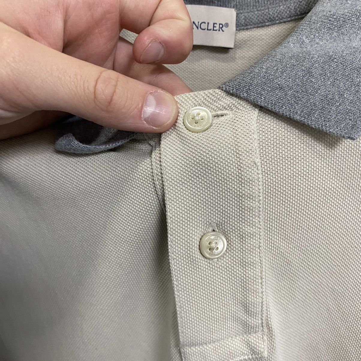 Moncler Moncler Polo Long Sleeve Size US XL / EU 56 / 4 - 5 Thumbnail