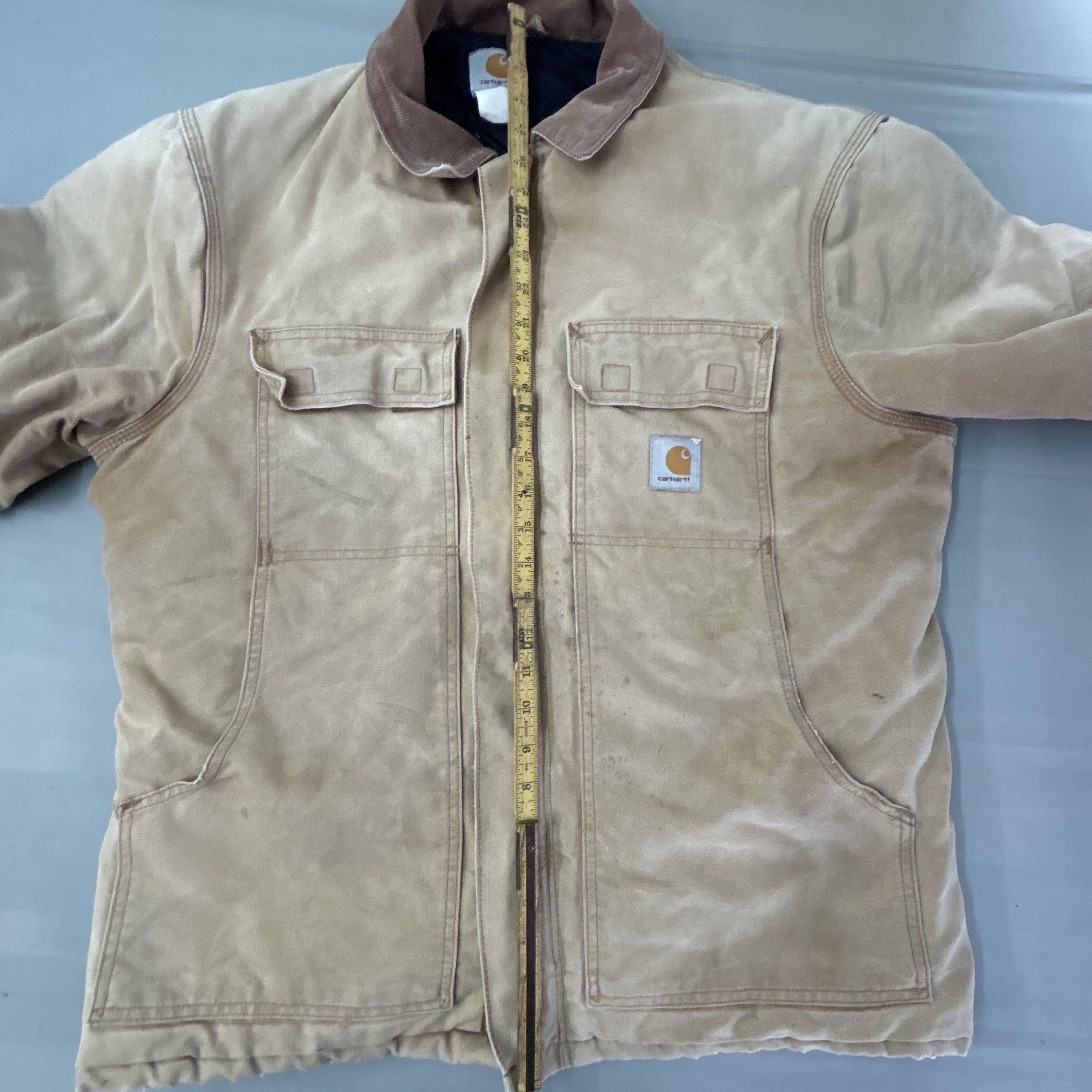 Carhartt Vintage Carhartt Distressed C03 BRN Size US XL / EU 56 / 4 - 4 Thumbnail