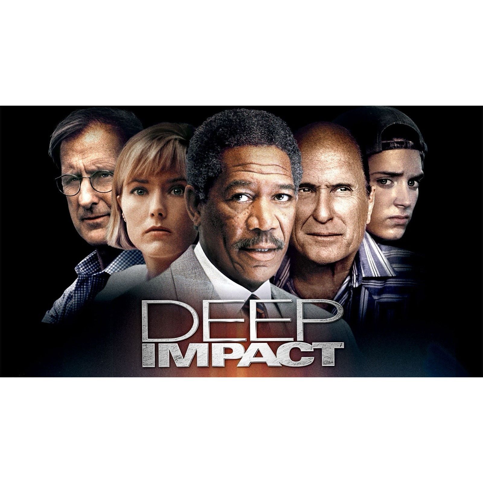Vintage Vintage 1998 Deep Impact Movie Promo T-Shirt Sci-Fi Action Size US XL / EU 56 / 4 - 5 Thumbnail