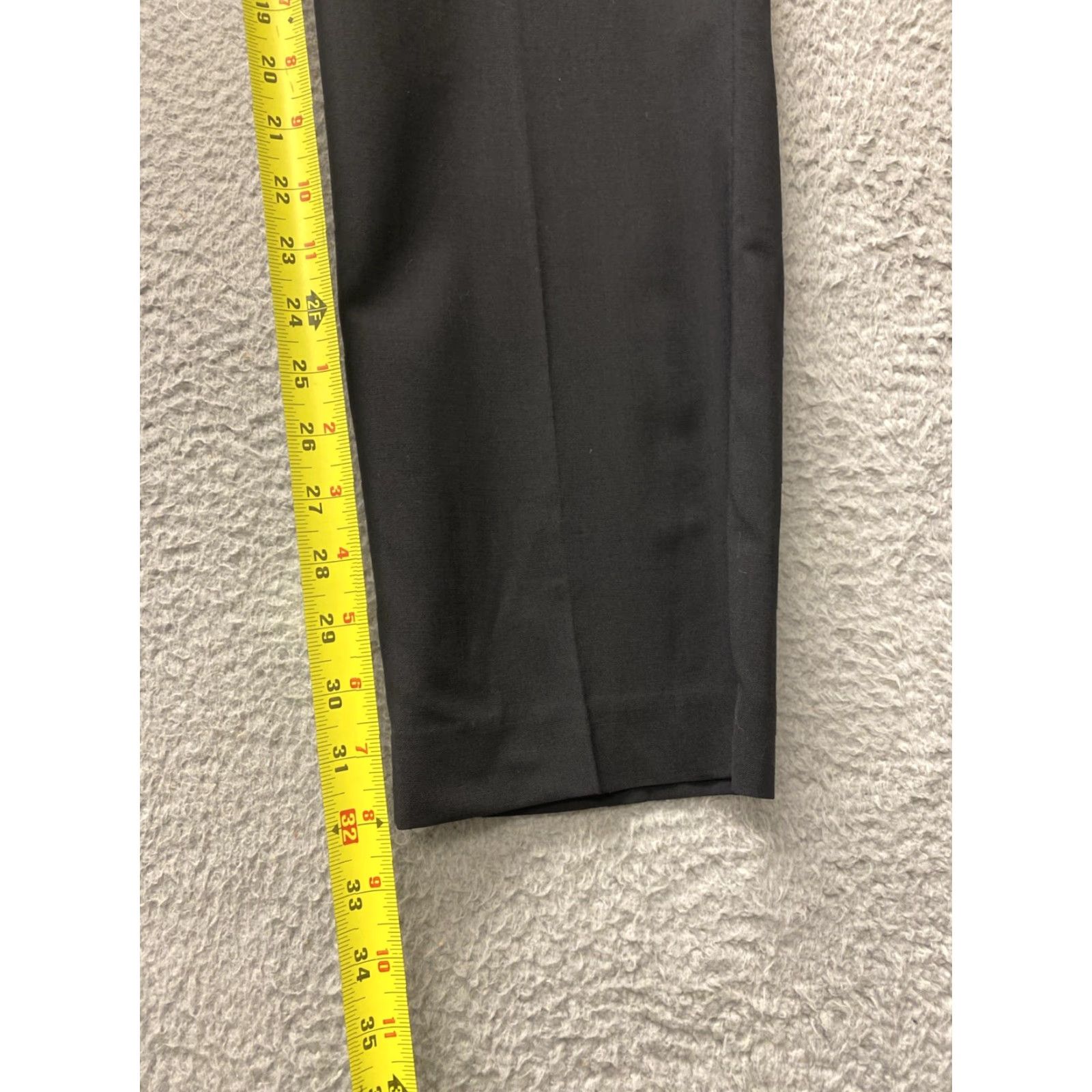 Bonobos Bonobos Dress Pants Men’s 38x32 Black Straight Fit Wool /0218 Size US 38 / EU 54 - 5 Thumbnail