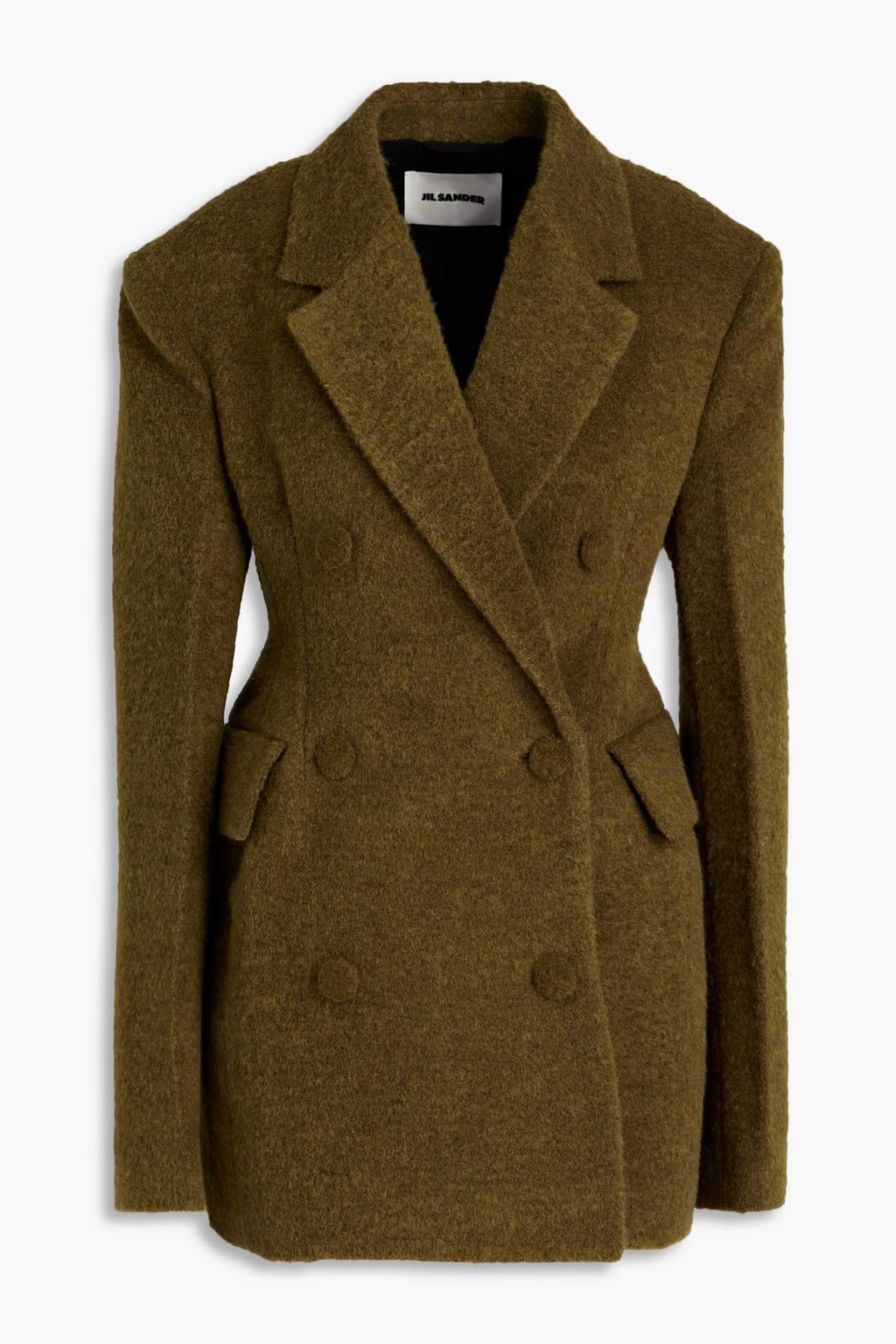 Jil Sander o1y0925 Coat in Military Green Size XS / US 0-2 / IT 36-38 - 1 Thumbnail