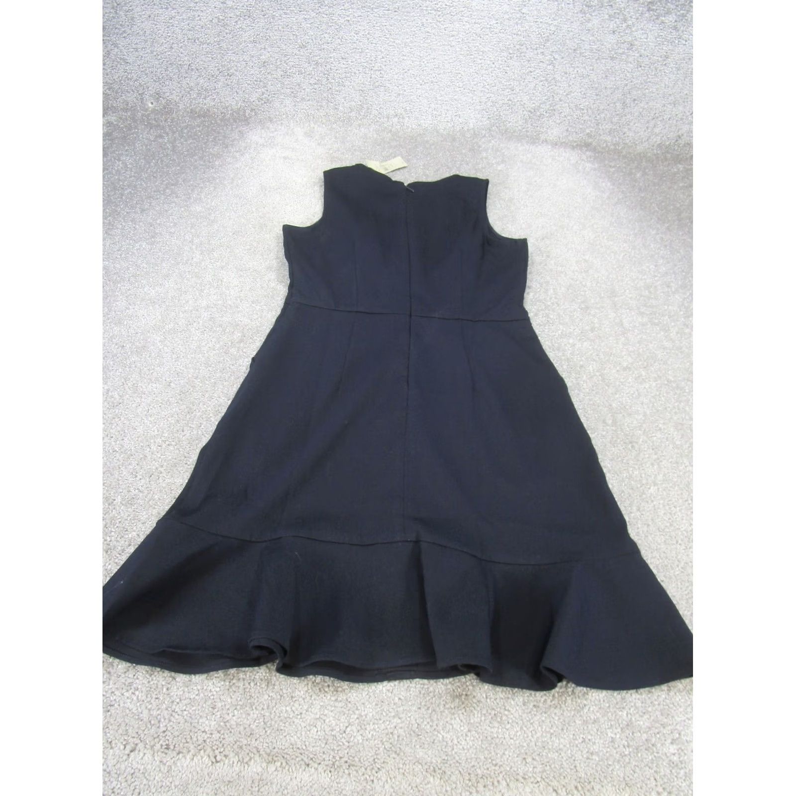 Loft LOFT Blue Cotton Sleeveless Mini Dress Womens 00P Petite Casual Short 00P Womens Ballet Shirt? Size XXS / US 00 / IT 34 - 3 Thumbnail