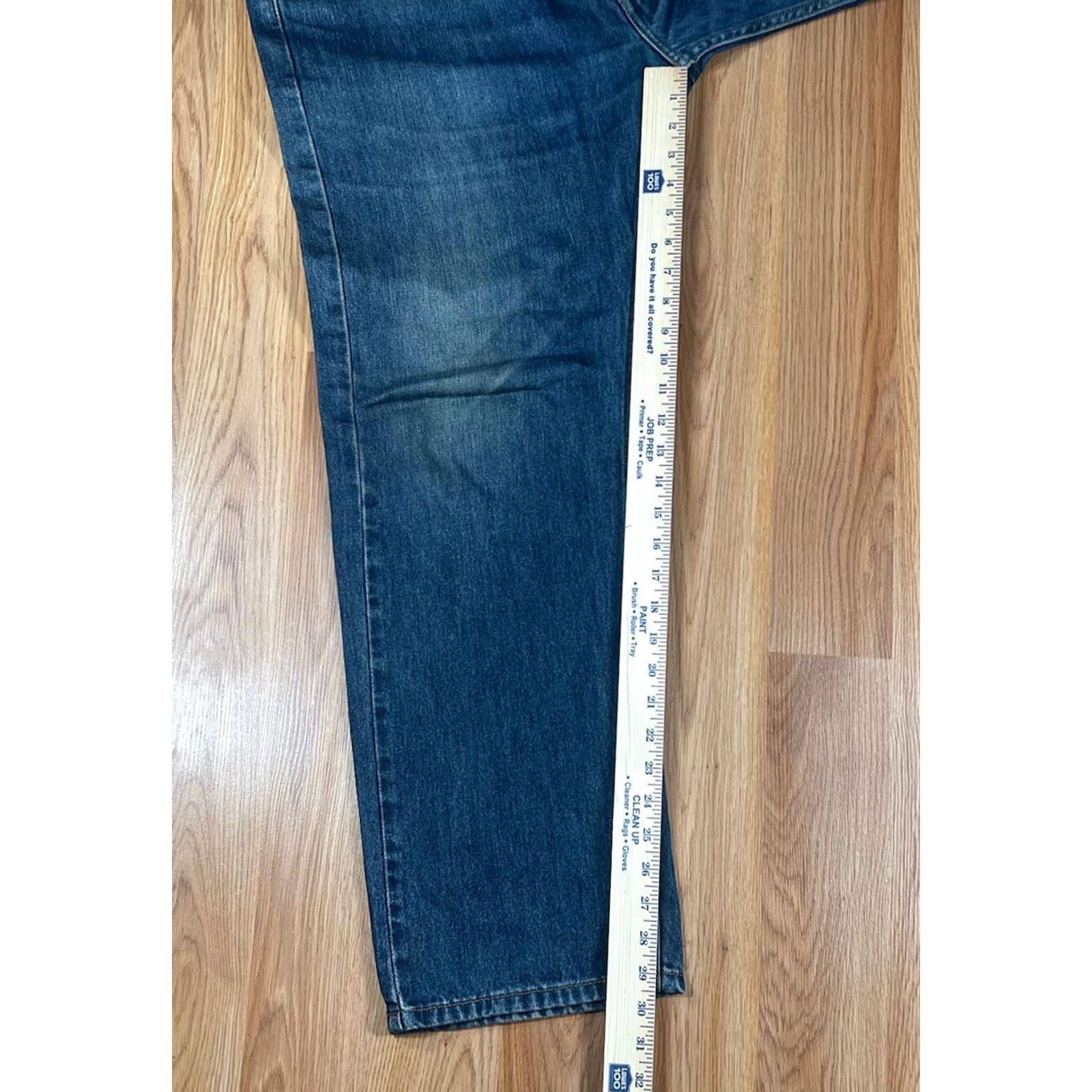 Levi's LEVI'S 505 Straight Leg Fit Jeans Men’s 38Wx30L Blue Denim 100% Cotton Strauss Size US 38 / EU 54 - 5 Thumbnail