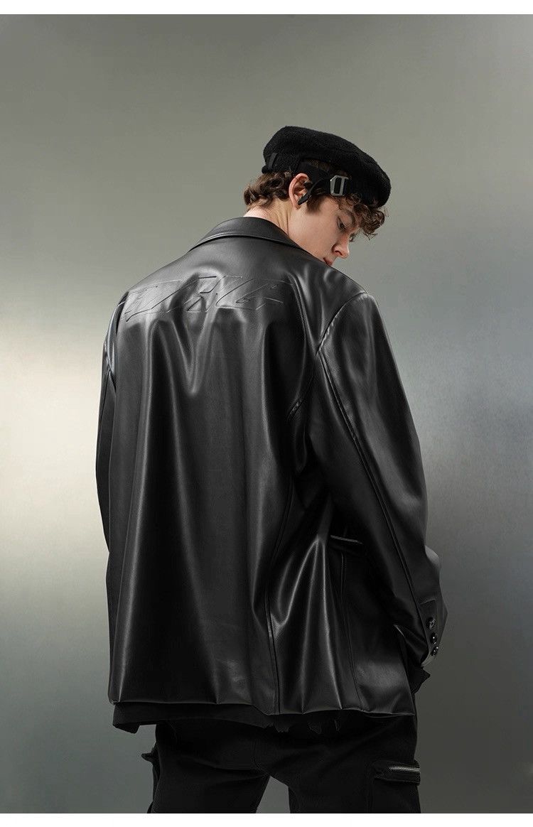 Other BJHG leather blazer Size US XXL / EU 58 / 5 - 6 Thumbnail