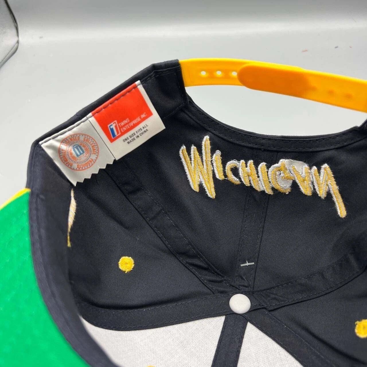 Twins Enterprise Inc. × Vintage Michigan Wolverines Hat Men Twins Enterprise Snap Back Cap Size ONE SIZE - 7 Thumbnail