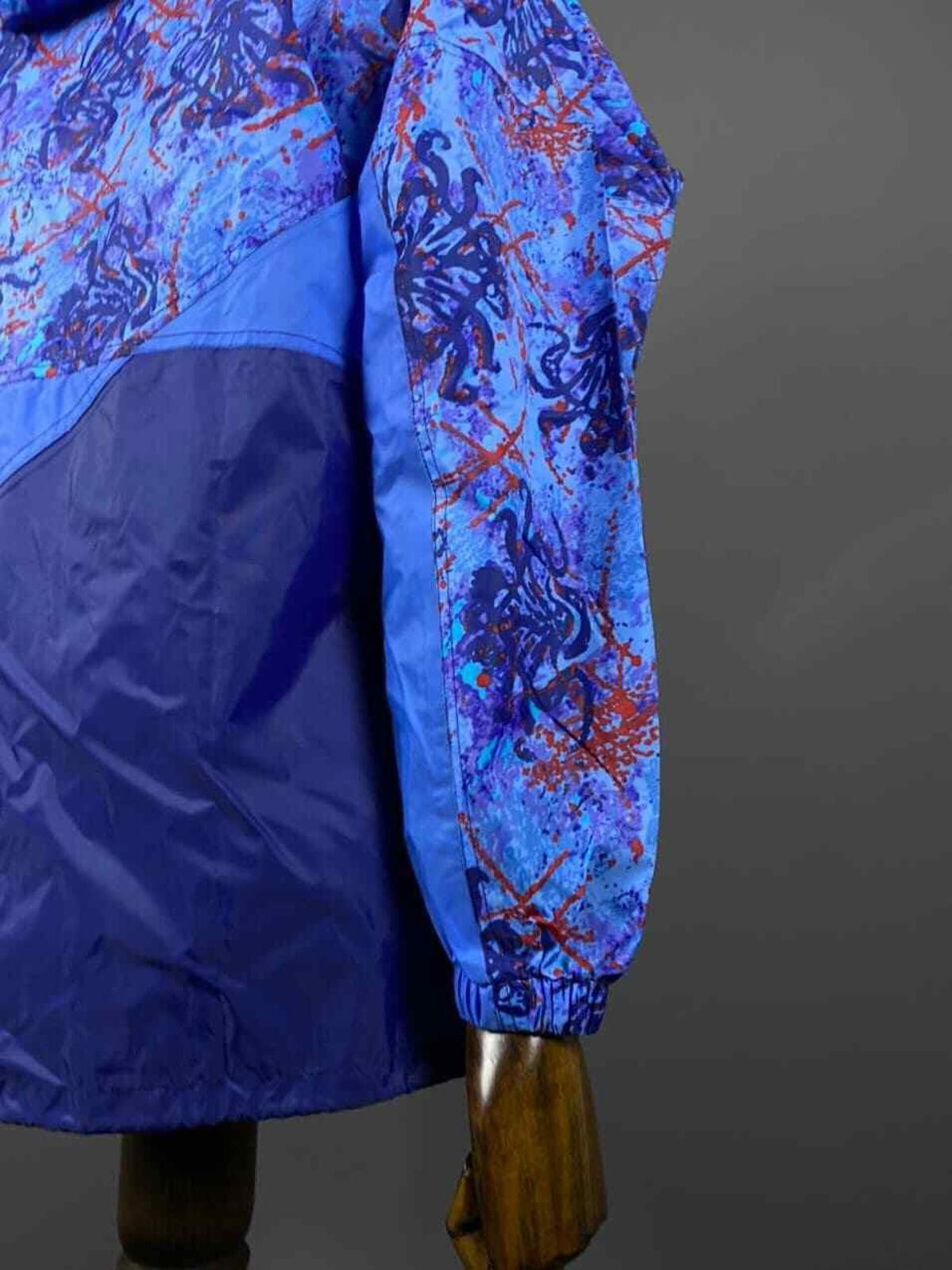 K-Way K.WAY PLUS Blue Zip Up Waterproof Nylon Jacket Size M Size US M / EU 48-50 / 2 - 9 Thumbnail