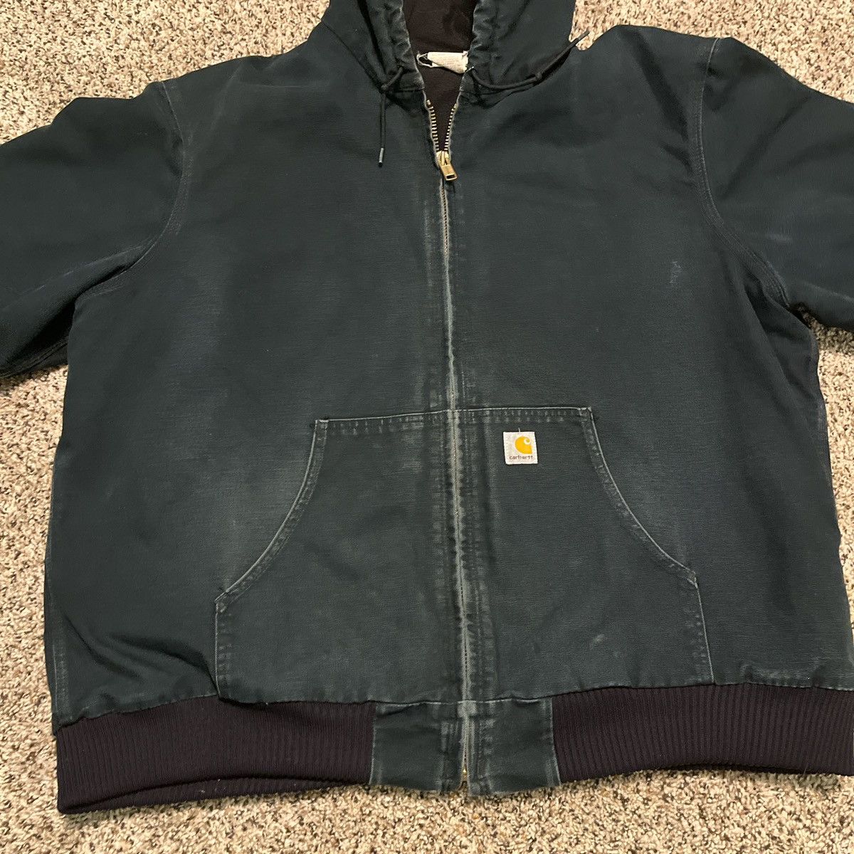 Carhartt J140-BLK 2XL Men’s Y2K Active Jacket Size US XL / EU 56 / 4 - 4 Thumbnail