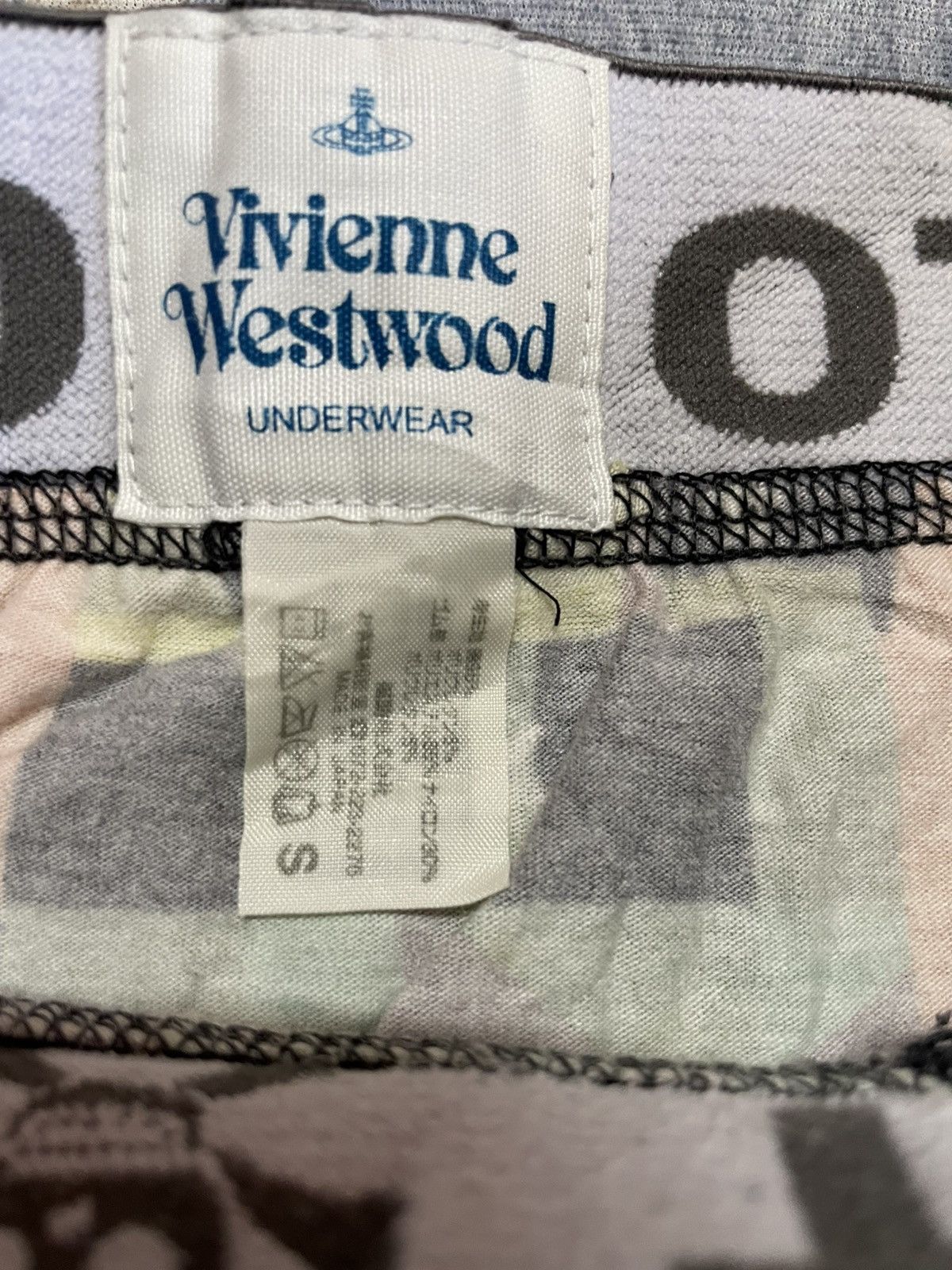 Vivienne Westwood Vivienne Westwood Boxer Underwear Small patchwork multicolor Size 28 - 6 Thumbnail