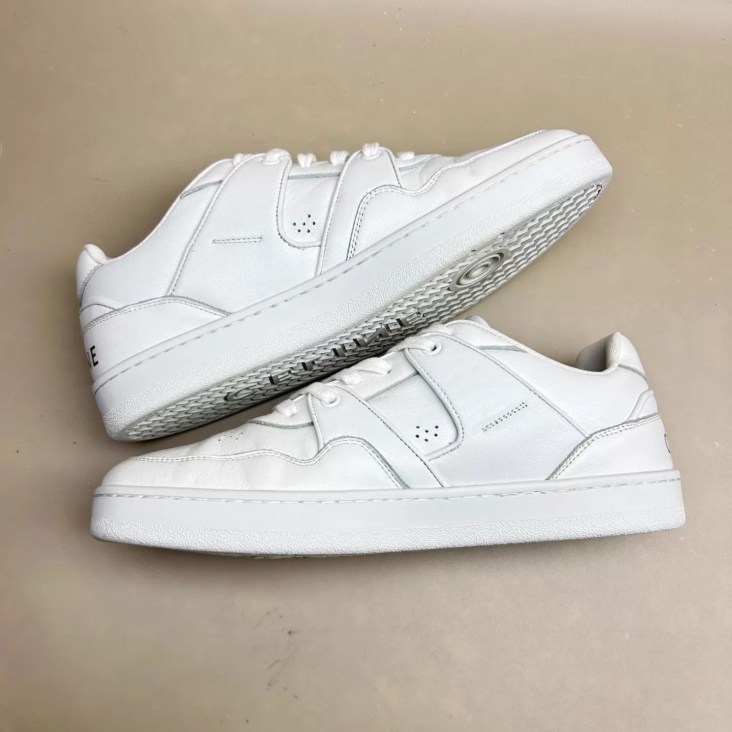 Celine Celine White Logo Lace-Up Sneaker 41 99 New Size US 8 / EU 41 - 5 Thumbnail