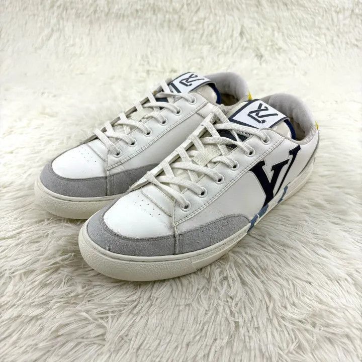 Other Louis Vuitton Stylish Low-Top Sneakers in White Gray -2508 Size US 8 / EU 41 - 1 Thumbnail