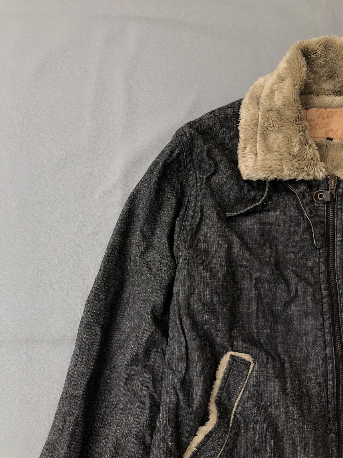 If Six Was Nine × Japanese Brand × KMRii Japanese Fur Jacket Never Seen Thing LGB Style Size US L / EU 52-54 / 3 - 4 Thumbnail