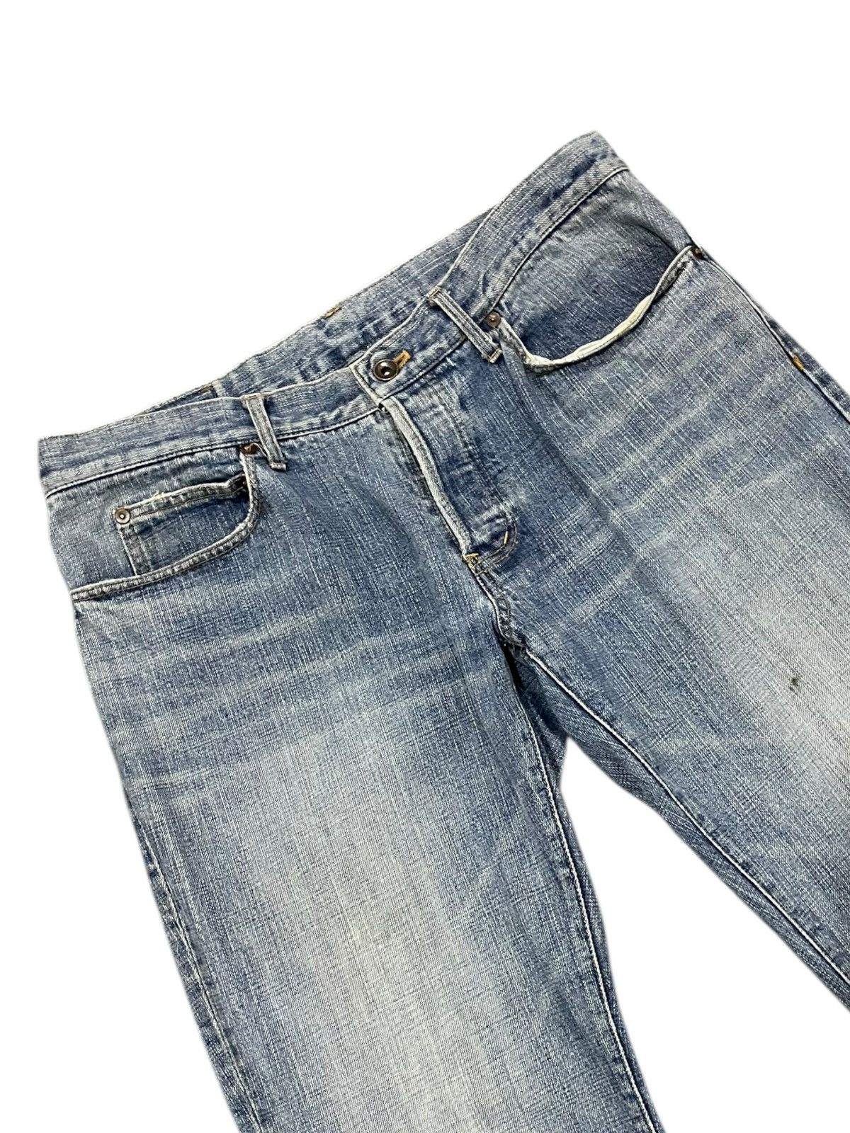 Issey Miyake Issey Miyake Tete Homme Flared Jeans Size US 34 / EU 50 - 5 Thumbnail
