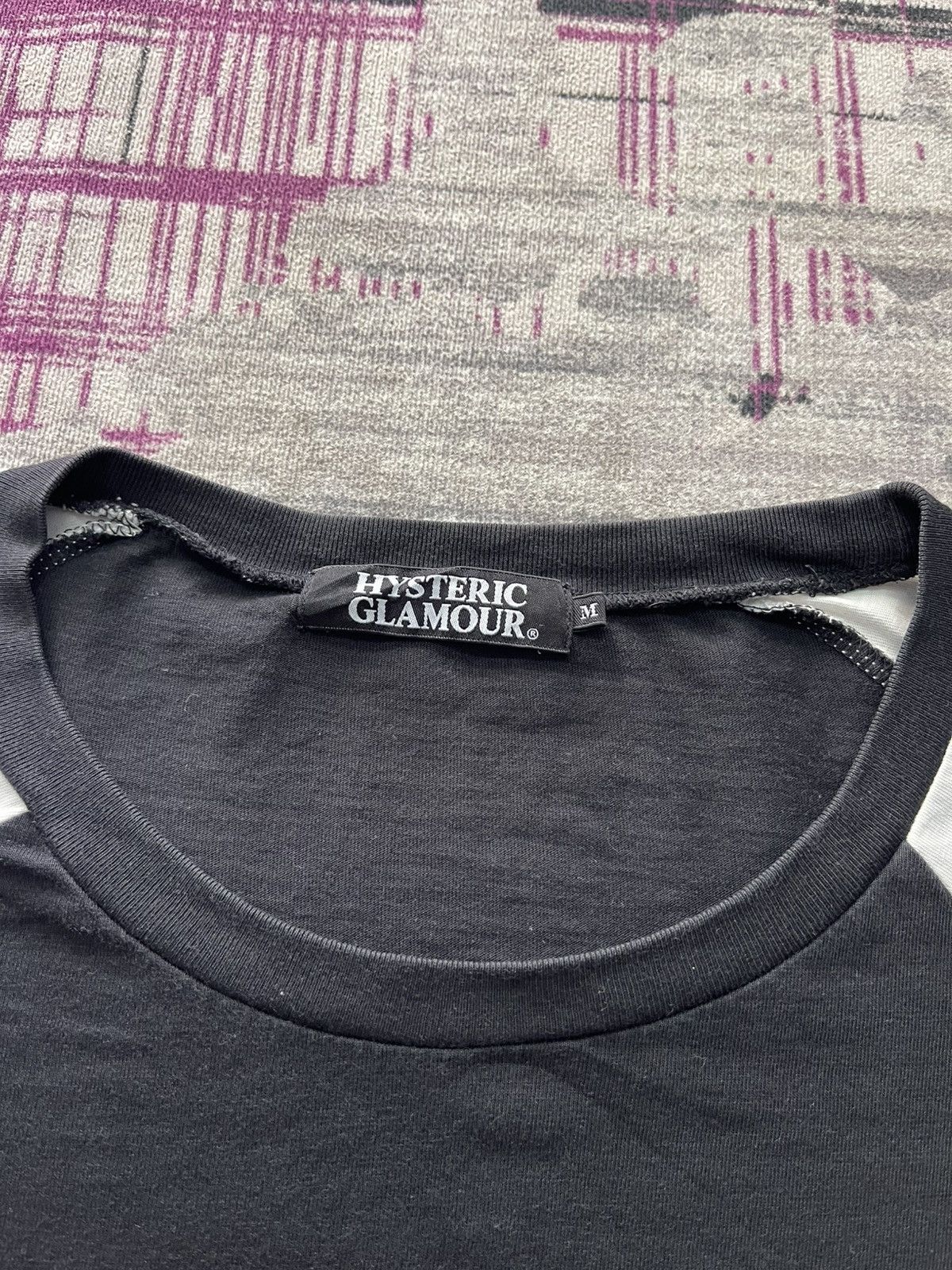 Hysteric Glamour 🔝HOT🔝HYSTERIC GLAMOUR “DON’T LOOK BACK” 3/4 SLEEVE RAGLAN Size US M / EU 48-50 / 2 - 6 Thumbnail