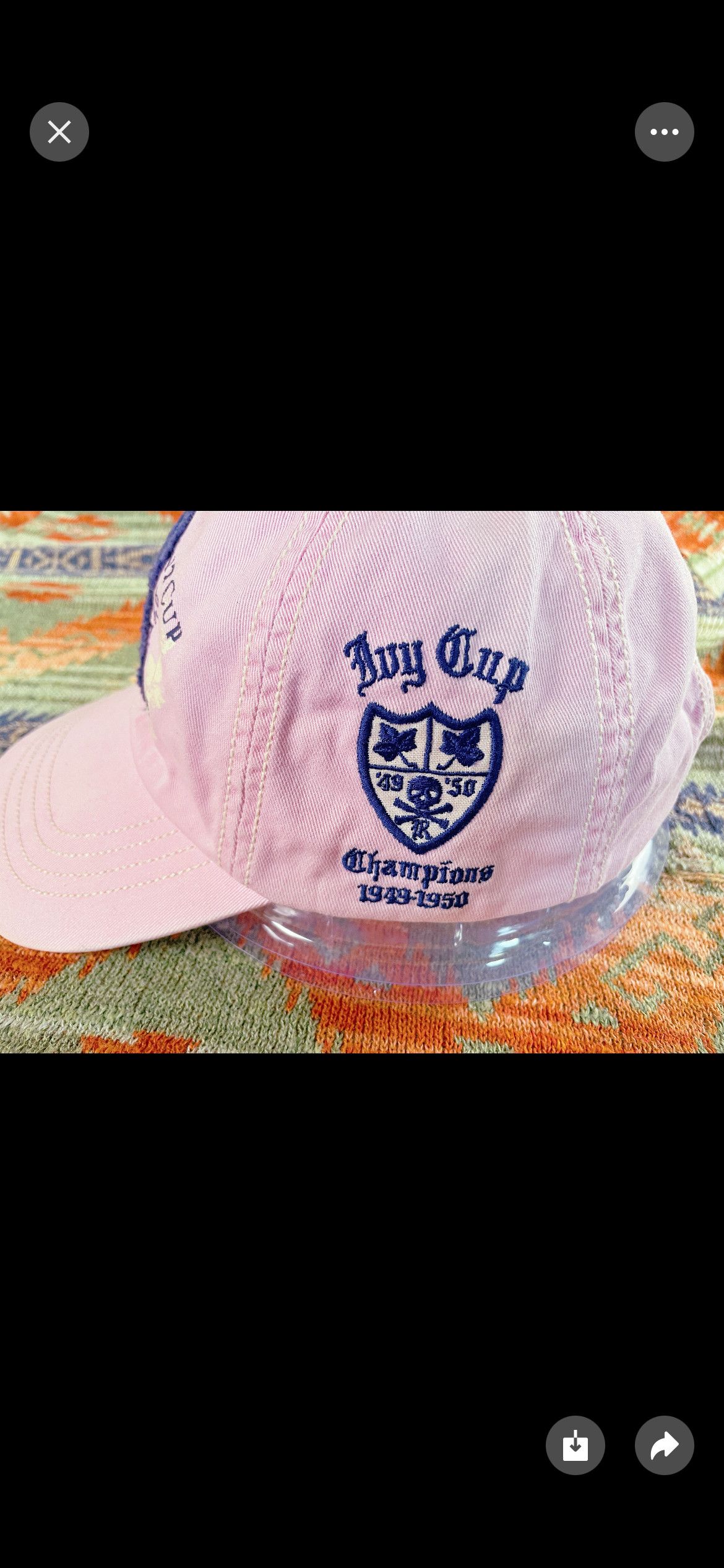 Ralph Lauren × Rugby Ralph Lauren Ralph Lauren Rugby IVY Baseball Hat Cap Size ONE SIZE - 2 Thumbnail