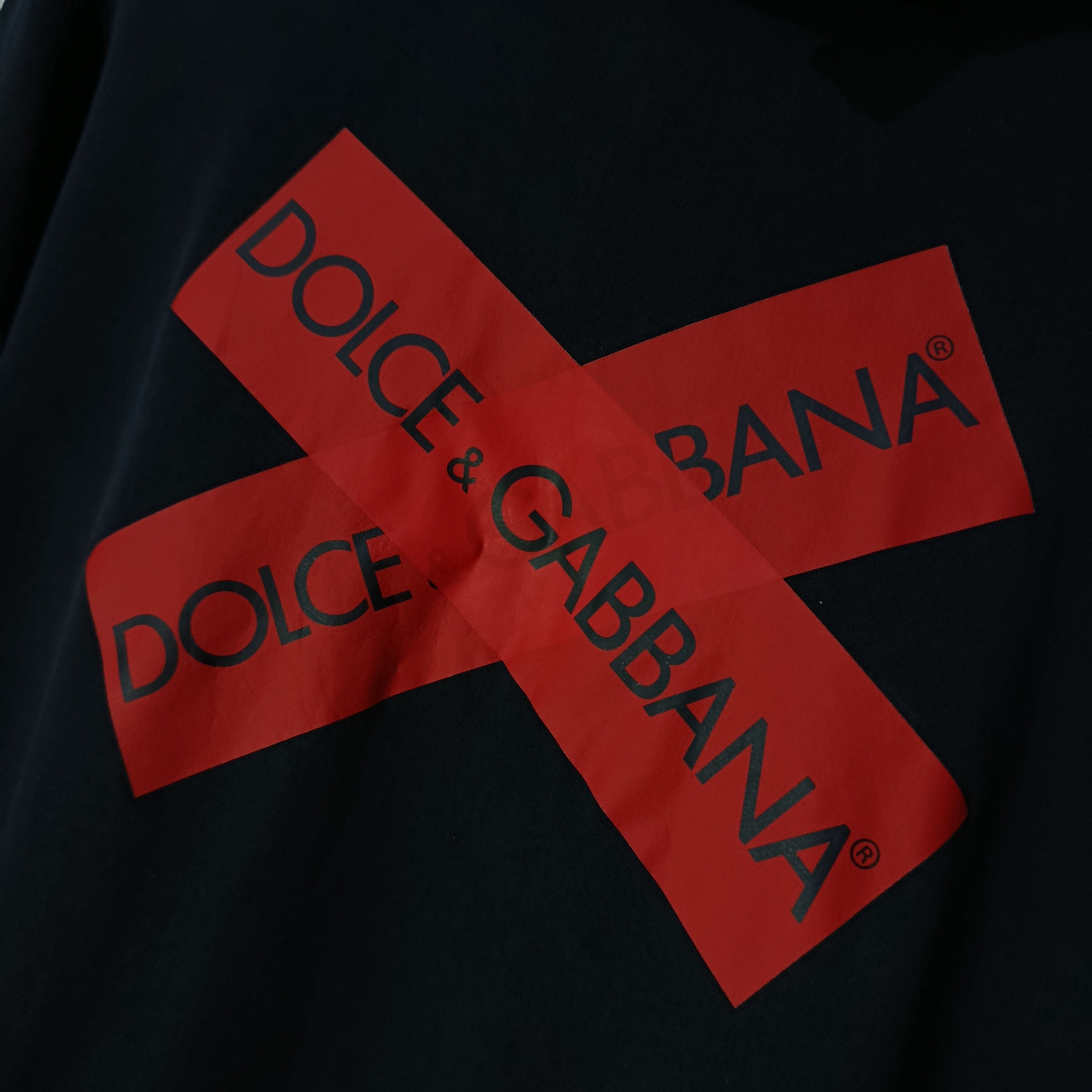Dolce & Gabbana Dolce & Gabbana “X Tape” Graphic Hoodie Size US M / EU 48-50 / 2 - 10 Thumbnail