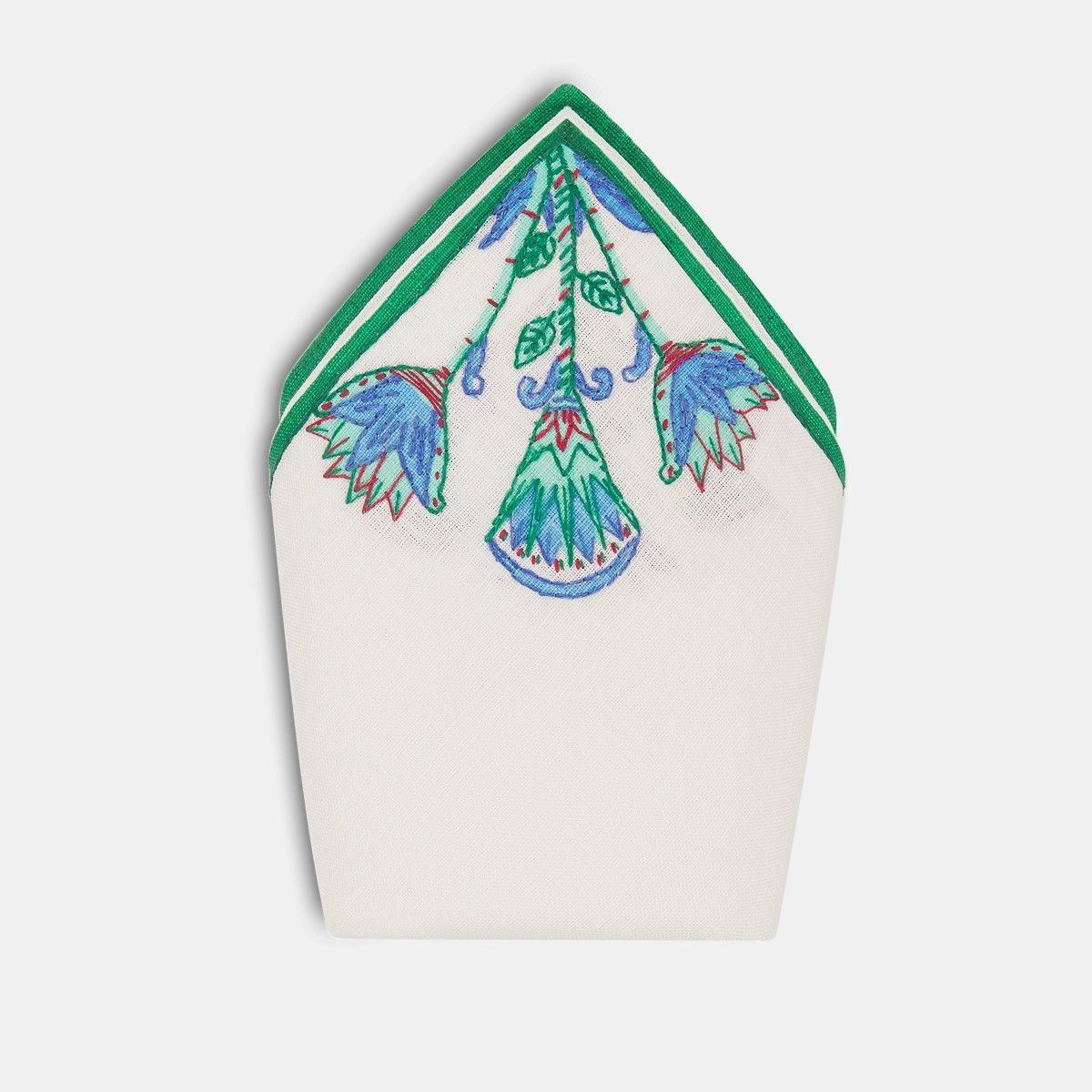 Dior o1bcso1str0226 Size:OS/Hand-Embroidered in Green/White Size ONE SIZE - 3 Thumbnail