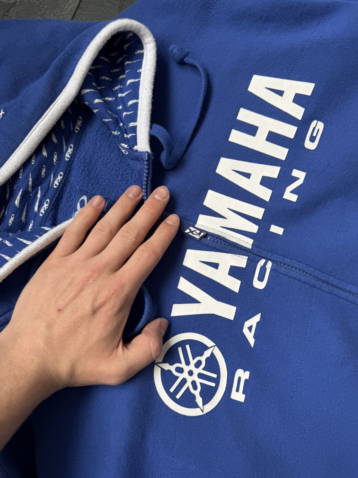 Vintage × Yamaha Vintage big logo Yamaha rare hoodie Size US L / EU 52-54 / 3 - 5 Thumbnail