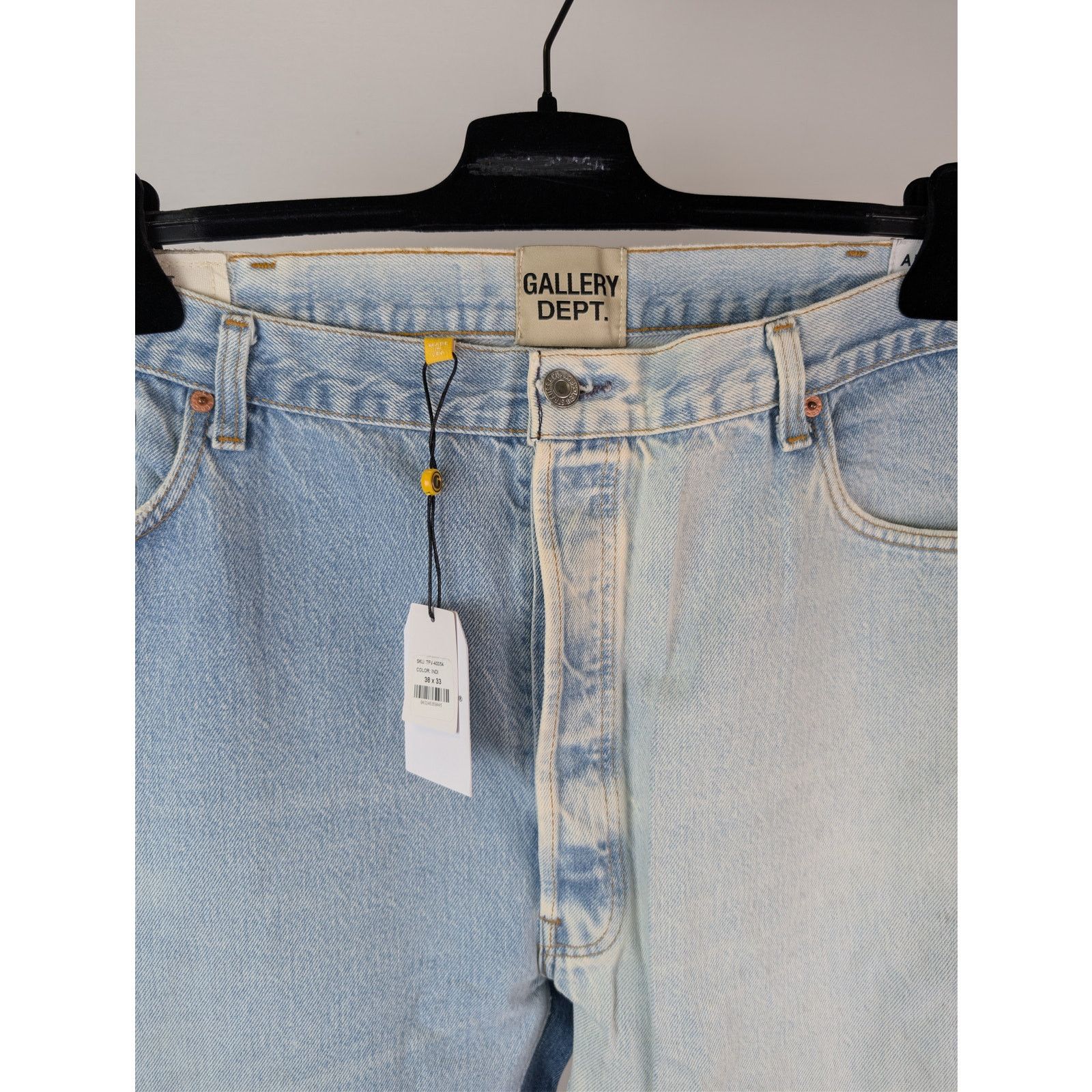 Gallery Dept. o1rshd1 Size: 38W x 33L / Two Face Ventura Denim Jeans Blue Size US 38 / EU 54 - 9 Thumbnail