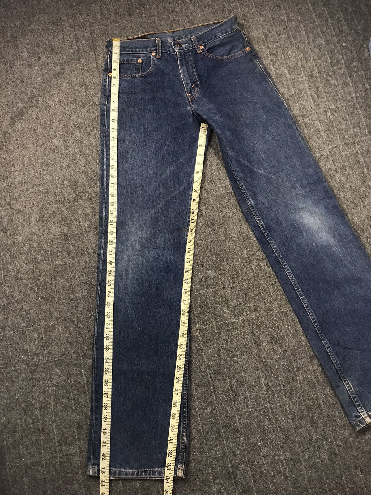 Levi's Levi's Lot 511 Zipper Indigo Denim Jeans Straight Leg Size US 29 - 19 Thumbnail