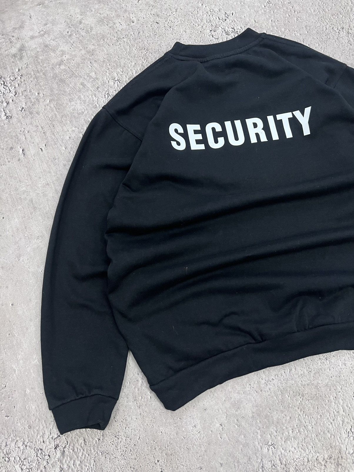 Vintage Vintage Y2K Security Sweatshirt Kanye West Style 90s Size US XL / EU 56 / 4 - 9 Thumbnail