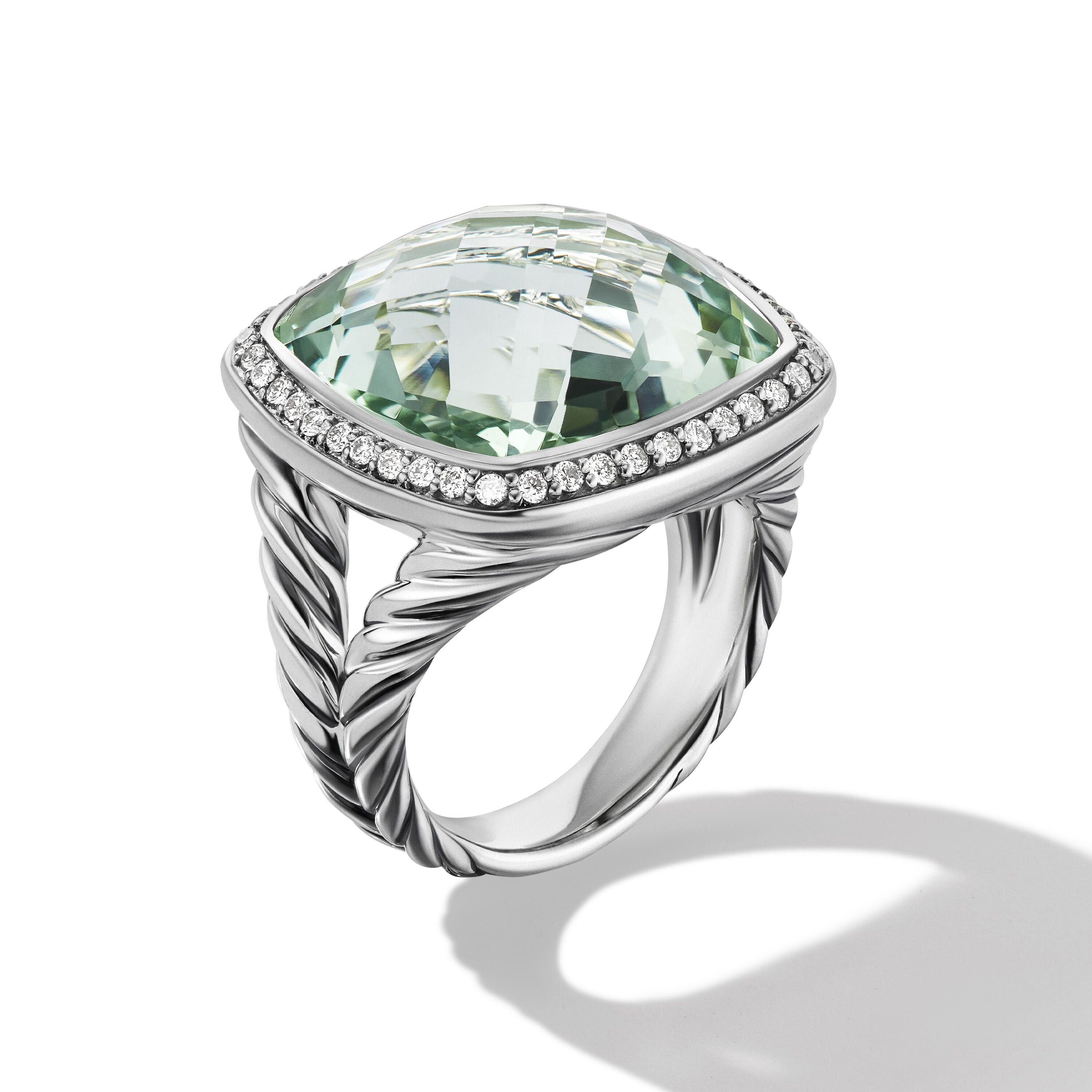 David Yurman o1w1db10525 R12274D Ring in Silver with Diamond Size ONE SIZE - 3 Thumbnail