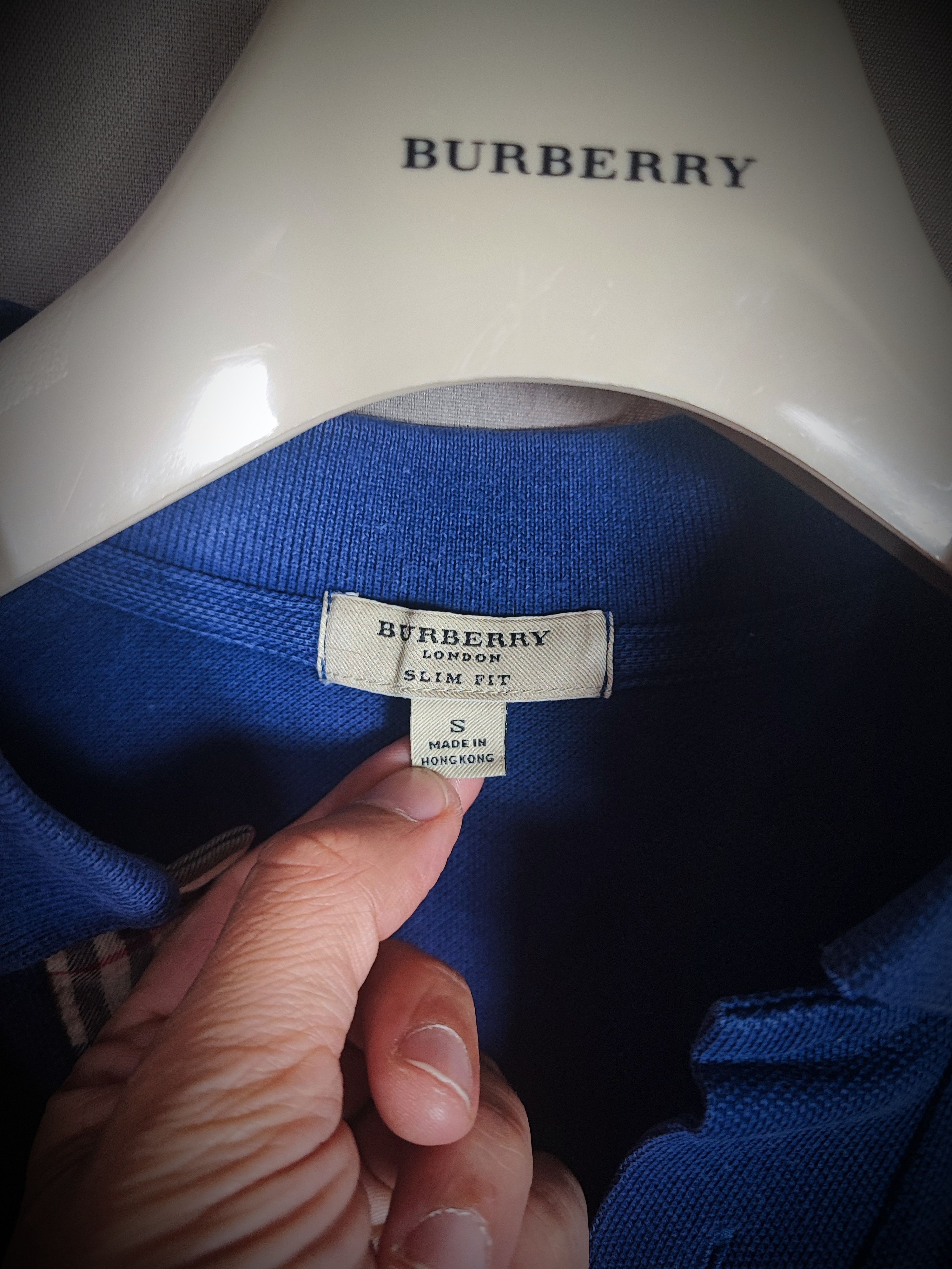 Burberry Burberry polo shirt S blue Size US S / EU 44-46 / 1 - 4 Thumbnail