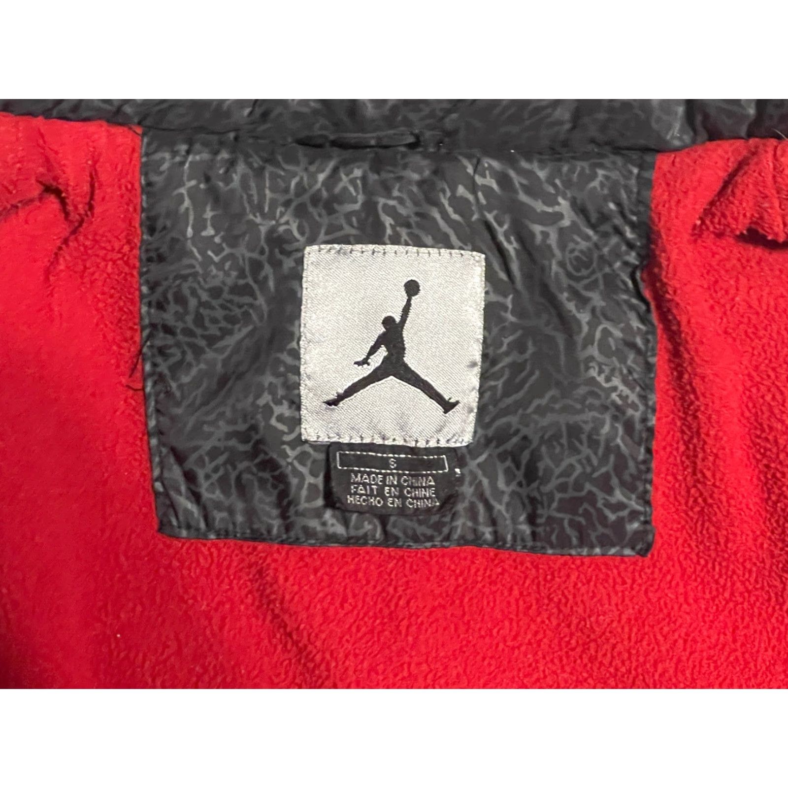 Jordan Brand VINTAGE Nike Air Jordan Cement 3 Puffer Vest Mens Small Gray Full Zip Down Size US S / EU 44-46 / 1 - 3 Thumbnail