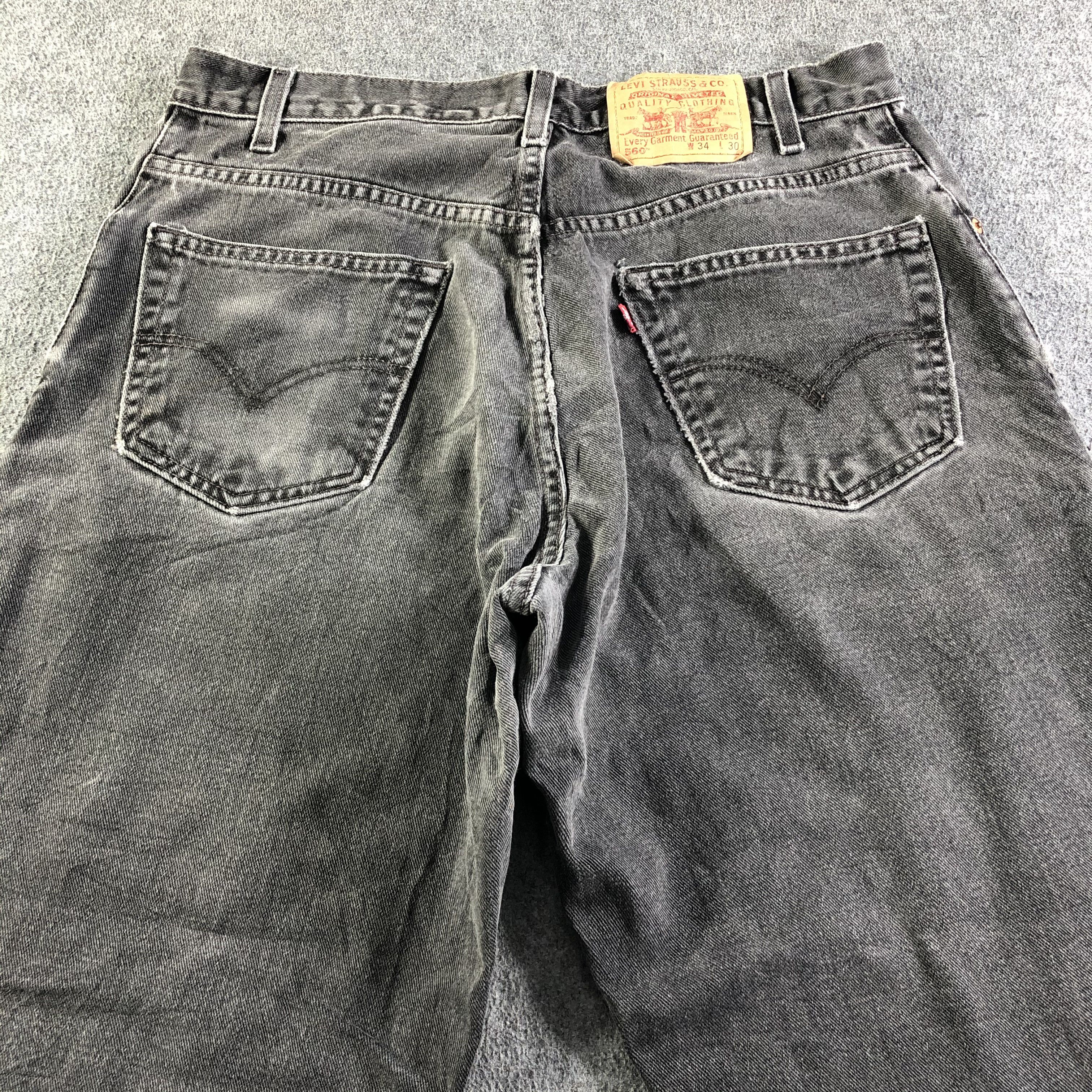 Levi's 90s Vintage Levis 560 Jeans-J4290 Size US 34 / EU 50 - 4 Thumbnail