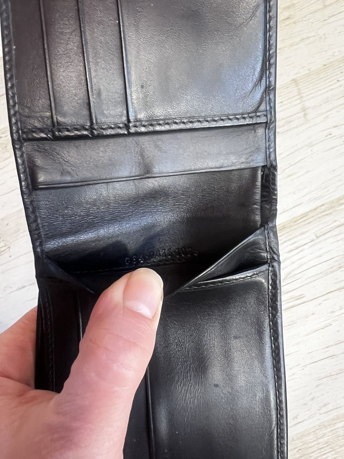 Gucci Gucci leather bifold wallet mens black Size ONE SIZE - 16 Thumbnail
