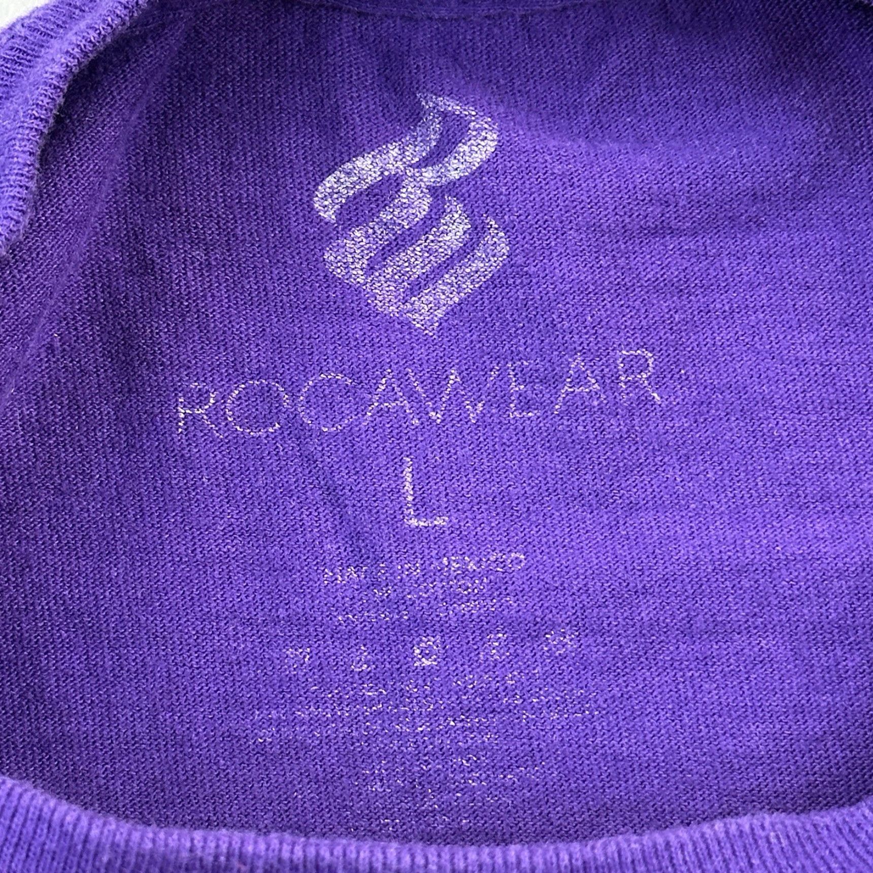 Rocawear Rocawear Shirt Mens Large Purple Spaceman Astronaut Graphic Hip Hop Skate Y2K Size US L / EU 52-54 / 3 - 4 Thumbnail