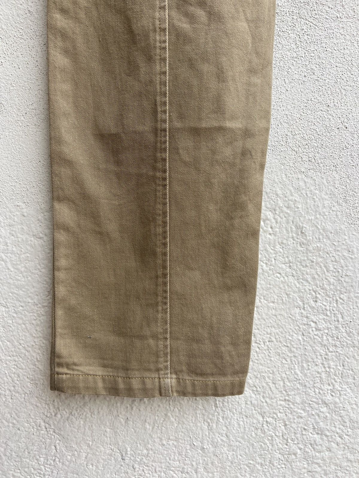Yarmo YARMO Made in England Cinch Back Khaki Trouser Pant Size US 32 / EU 48 - 16 Thumbnail
