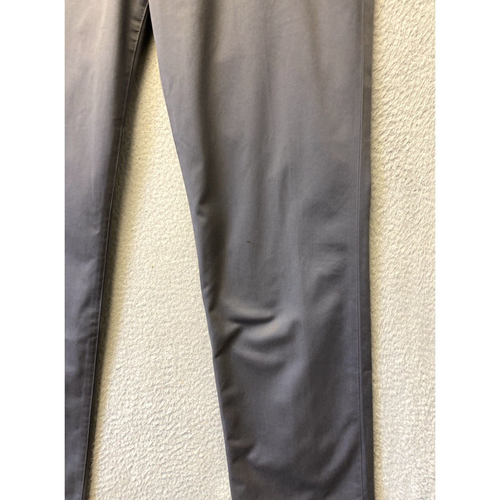 Bonobos Bonobos Chino Pants 34x32 Gray Cotton Slim Straight Mens Size US 34 / EU 50 - 7 Thumbnail