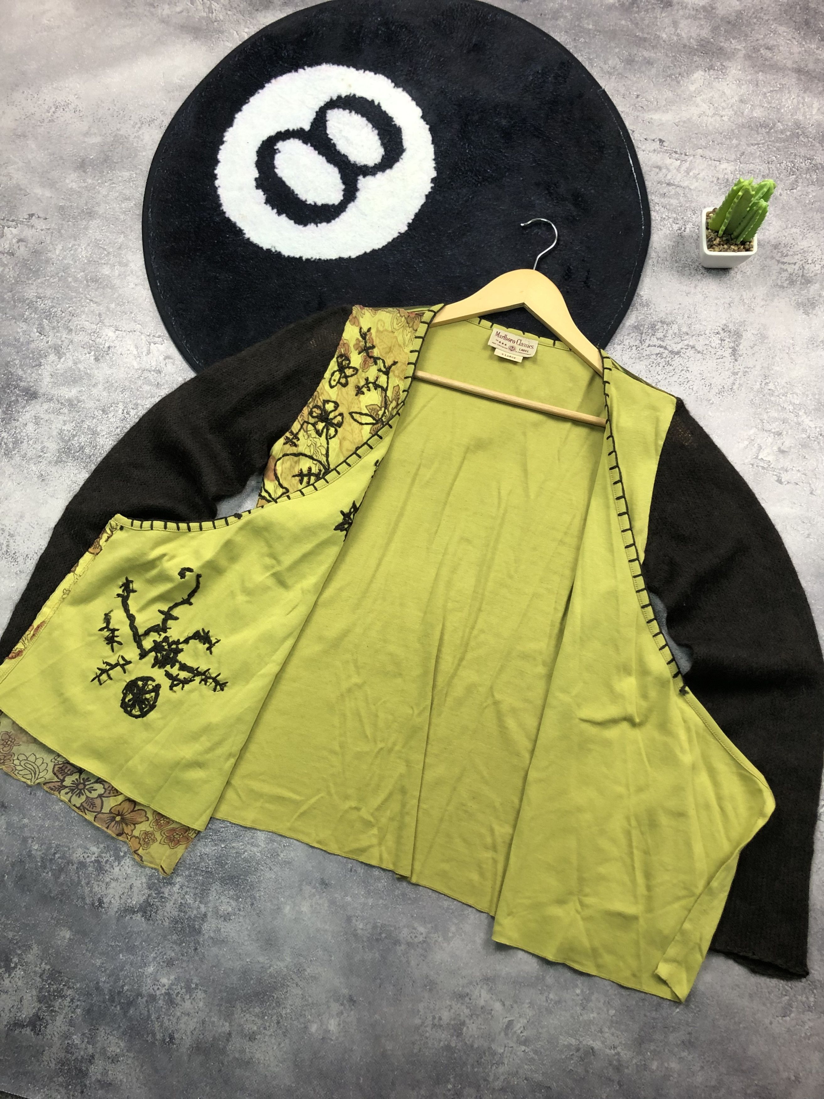 Marlboro Classics MARLBORO CLASIC Vintage Blouses Cardigan Y2k Wool Cotton Size XL / US 12-14 / IT 48-50 - 8 Thumbnail