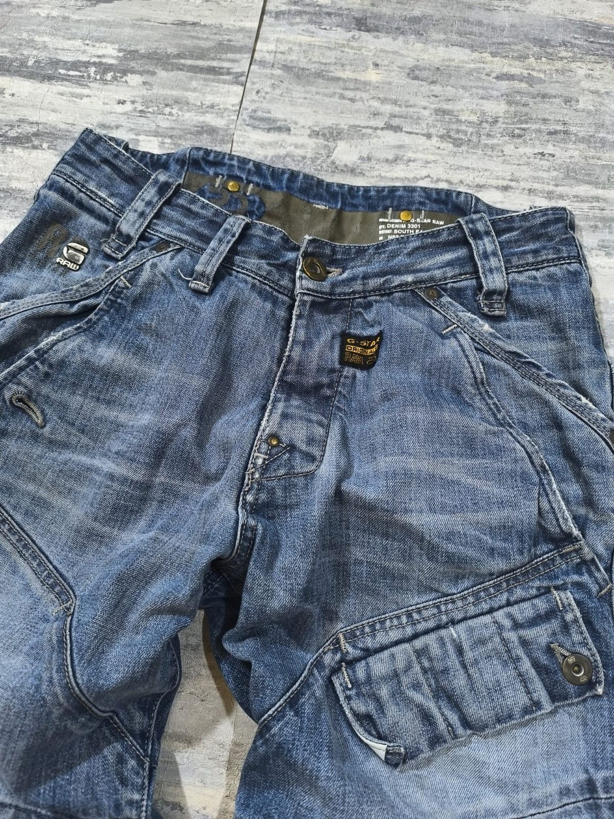 G-Star gstar biker opium cargo balenciaga jorts Size US 30 / EU 46 - 8 Thumbnail