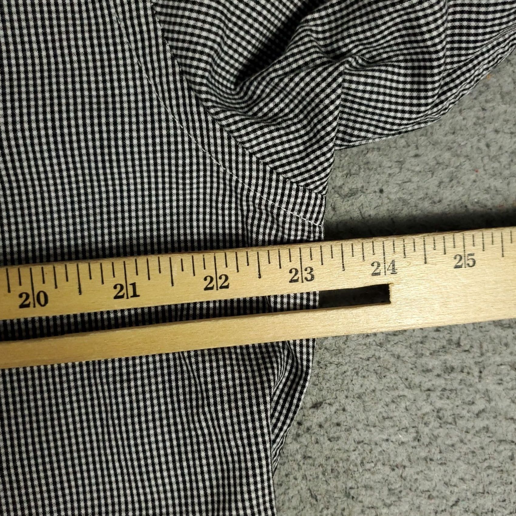 UNTUCKit UNTUCKit Shirt Mens L Gray Plaid Button-Up Long Sleeve Col Size US L / EU 52-54 / 3 - 5 Thumbnail