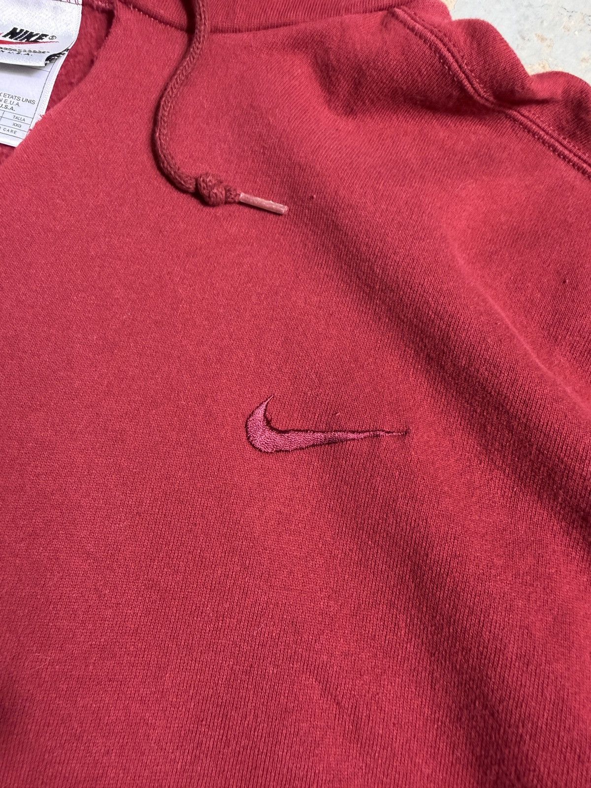 Nike Vintage 1990’s Nike Hoodie Size US XXL / EU 58 / 5 - 2 Thumbnail