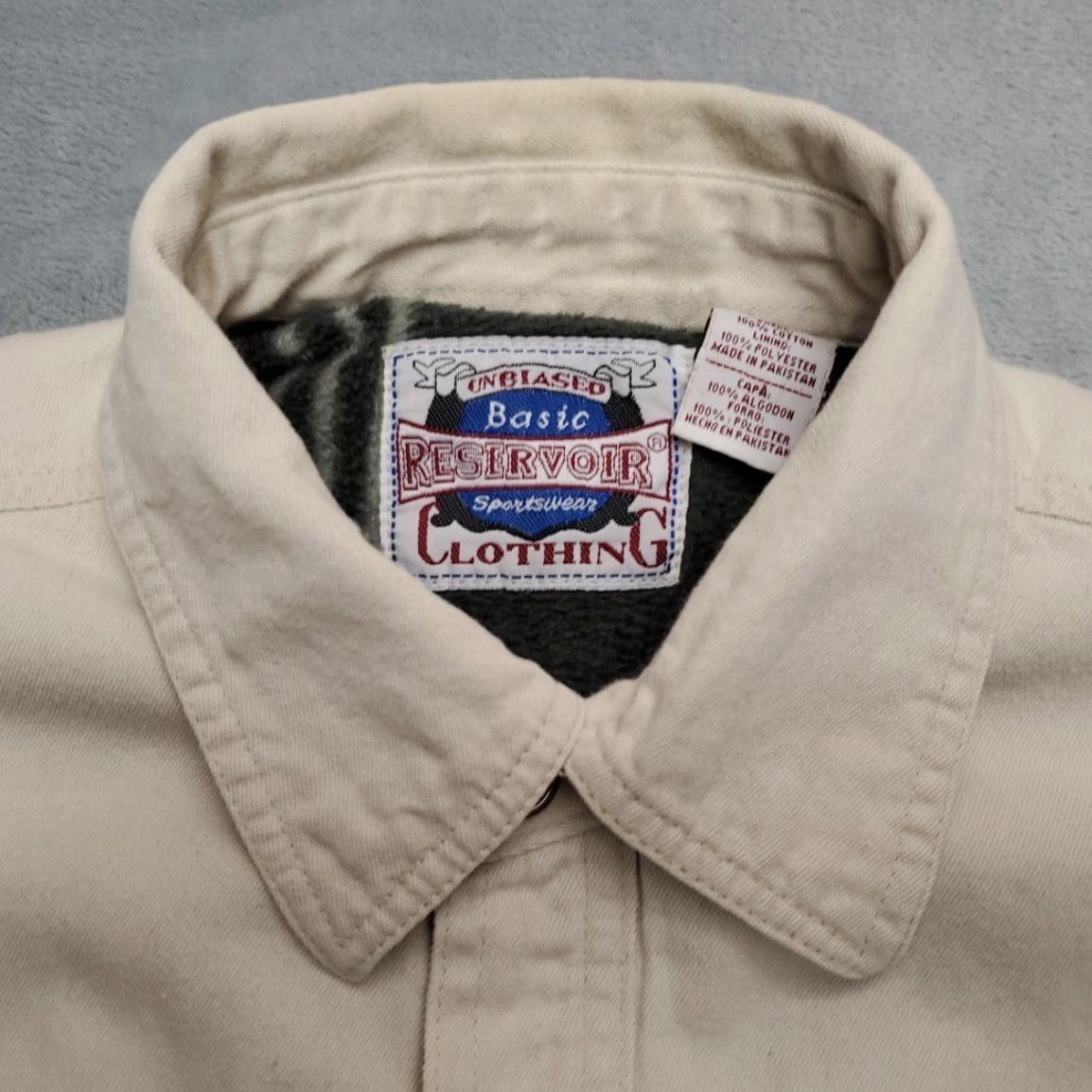 Vintage VINTAGE Reservoir Shirt Jacket Mens L Beige Sherpa Plaid Lined Y2K Shacket Shirt Jacket Mens L Beige Sherpa Plaid Lined Y2K Shacket Size US L / EU 52-54 / 3 - 4 Thumbnail