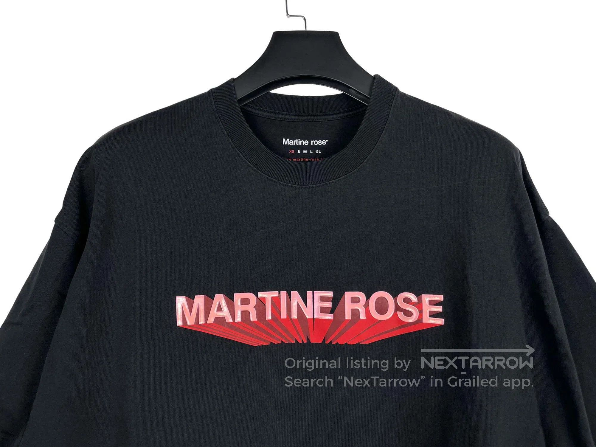 Martine Rose Martine Rose 3D Logo Short Sleeve Size US XS / EU 42 / 0 - 3 Thumbnail