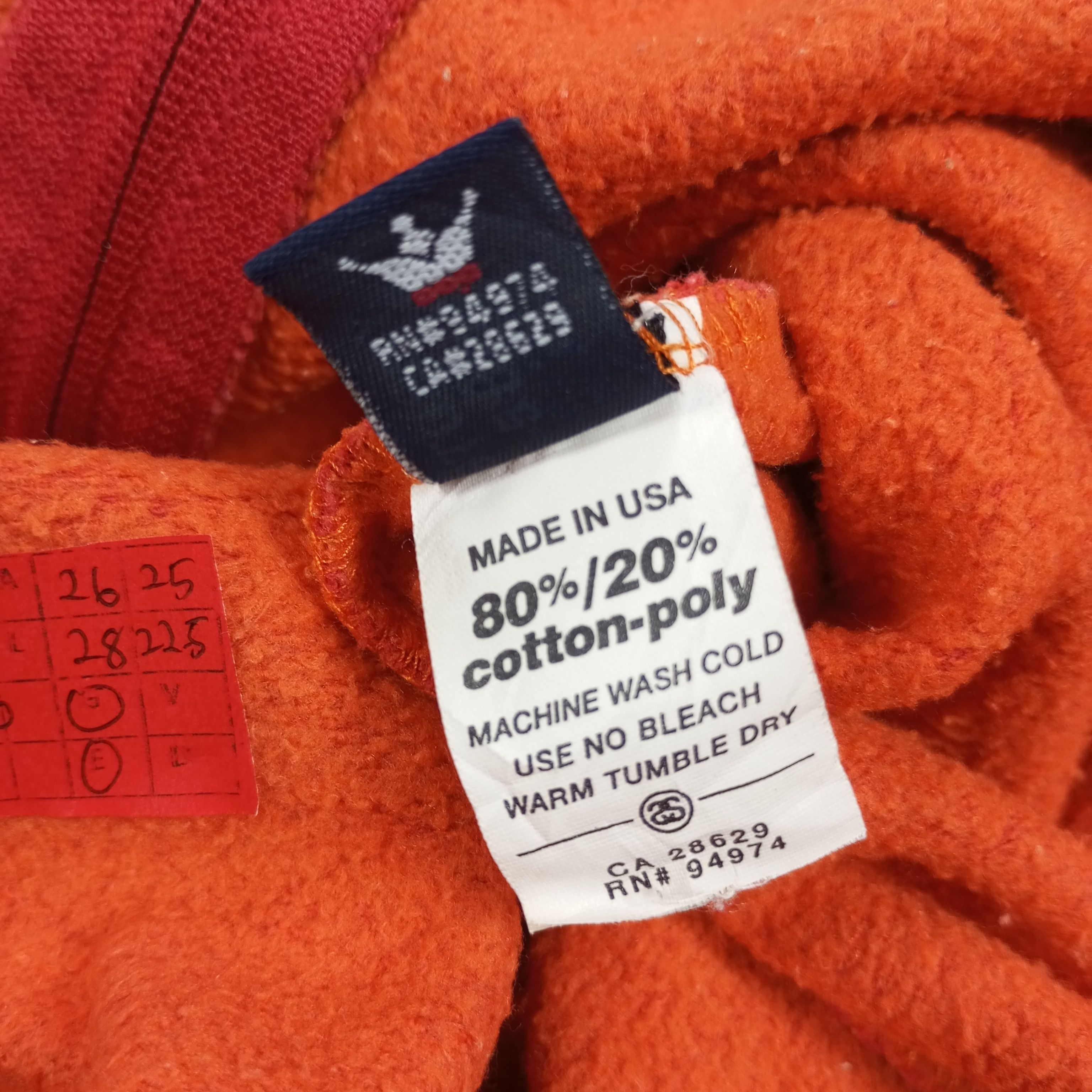 Stussy × Vintage Stussy Streetwear Skateboard Custom Art Zipper Hoodies Size US XL / EU 56 / 4 - 10 Thumbnail