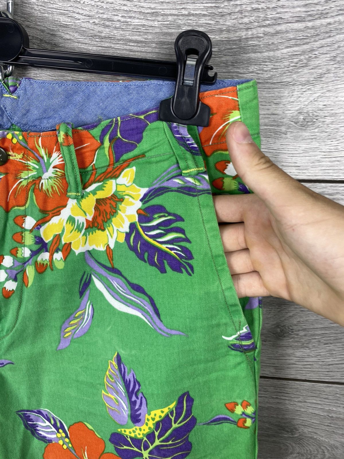 Polo Ralph Lauren BNWT Mens Vintage Polo Ralph Lauren Floral Shorts Y2K Size US 32 / EU 48 - 4 Thumbnail