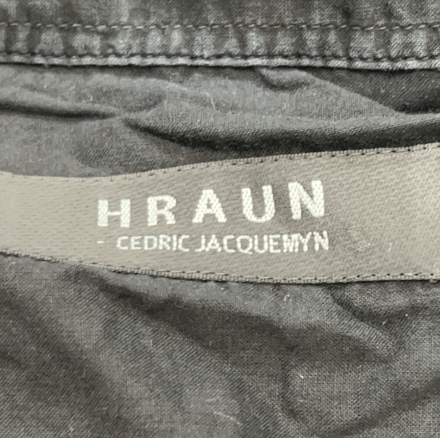 Cedric Jacquemyn Hraun Long Shirt Black Size 52 EU Size US L / EU 52-54 / 3 - 3 Thumbnail