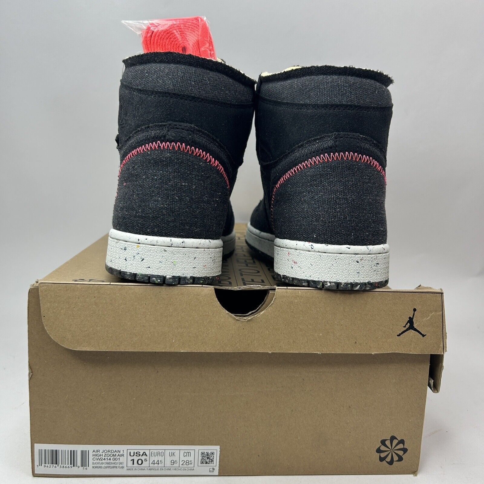 Jordan Brand Nike Air Jordan 1 Retro High Zoom “Crater/Space Hippie” 2023 Size US 10.5 / EU 43-44 - 4 Thumbnail