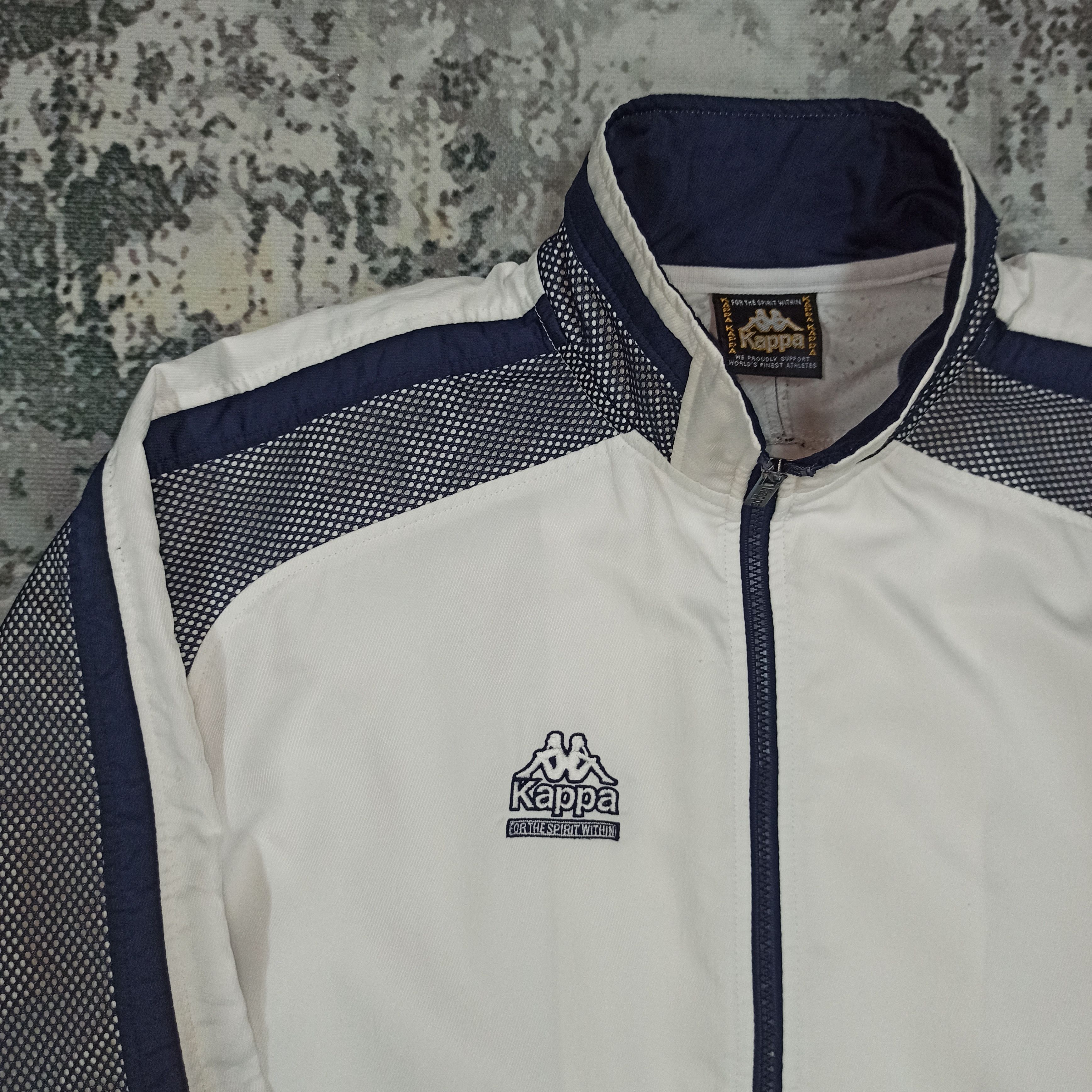 Kappa Vintage Kappa Light Jacket Zipper Size US L / EU 52-54 / 3 - 4 Thumbnail