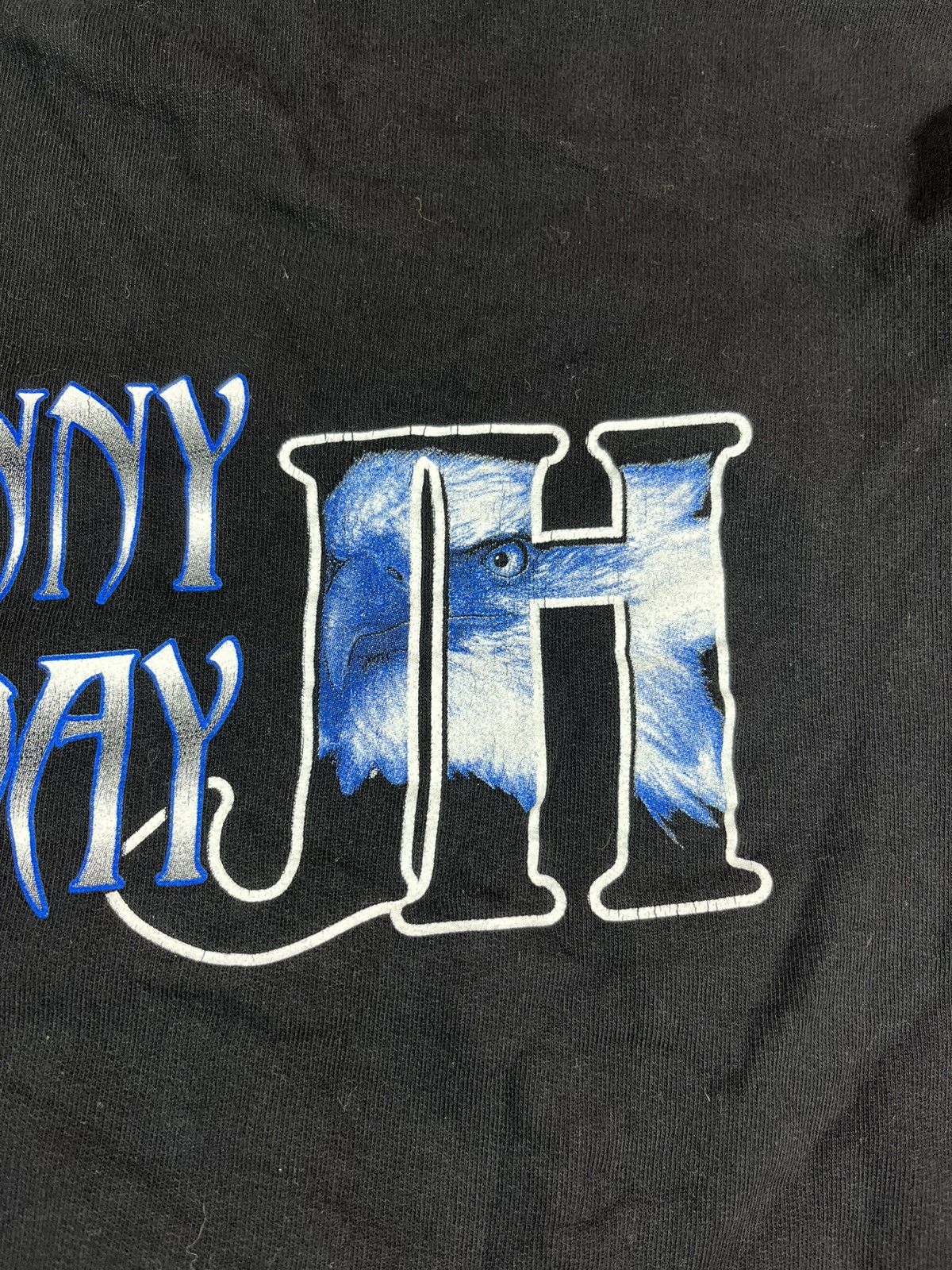 Band Tees Johnny Hallyday 90s Very Rare Hoodie Size US XL / EU 56 / 4 - 14 Thumbnail