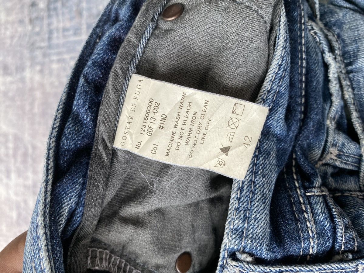 GOSTAR DE FUGA × If Six Was Nine × Japanese Brand FUGA Distressed Denim Size US 28 / EU 44 - 15 Thumbnail