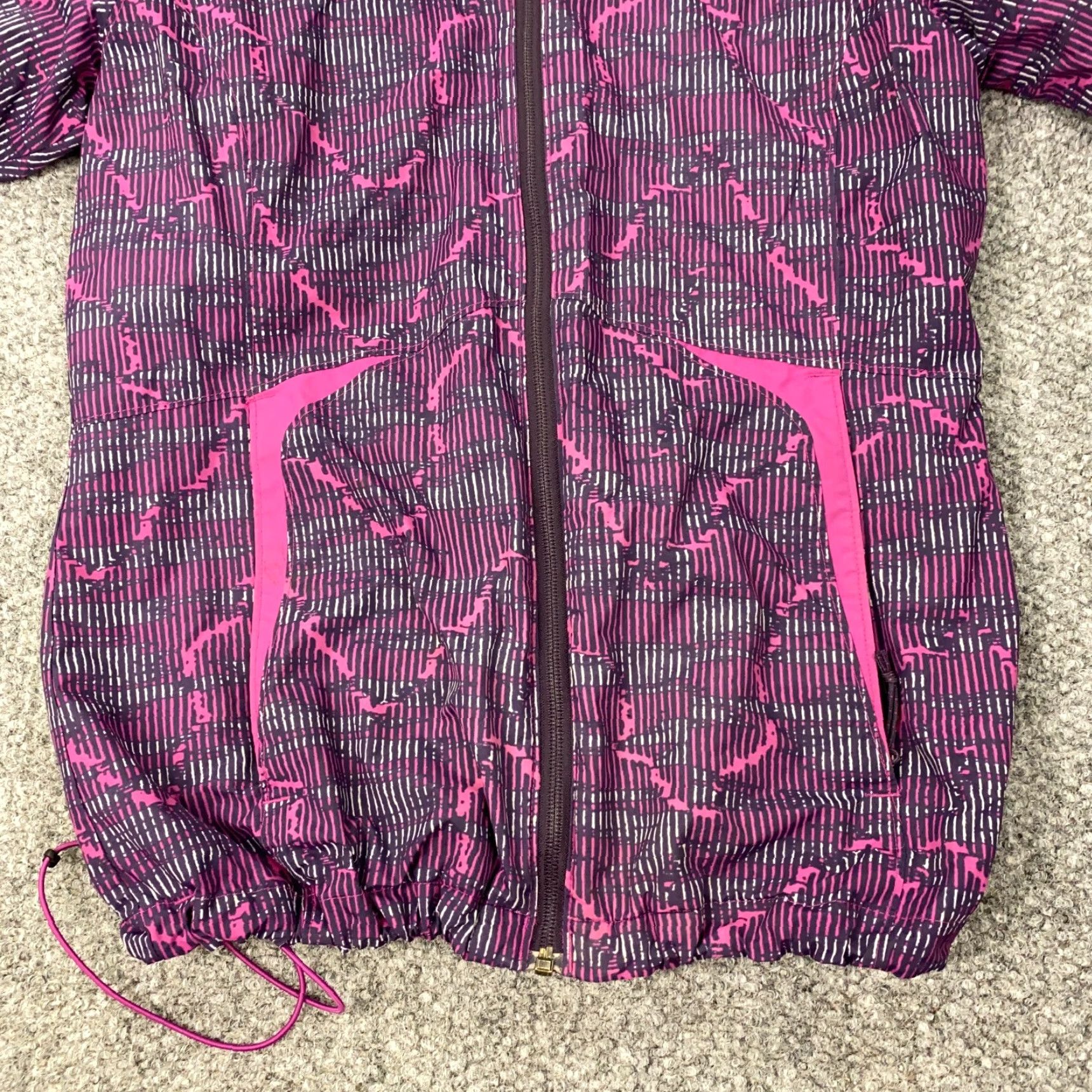 Rains Columbia Jacket Womens M Purple Windbreaker 3-in-1 Zip Hooded Water Resistant Pockets Removable Lining Ski Weathergear Full Zip Size M / US 6-8 / IT 42-44 - 4 Thumbnail