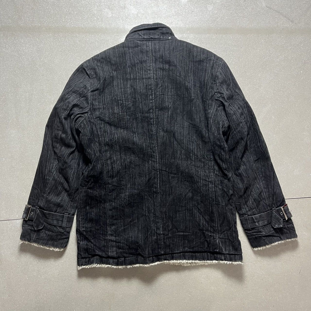 If Six Was Nine × Japanese Brand × Le Grande Bleu (L.G.B.) Louis Chavlon Japanese Brand Faux Fur Jacket Size US M / EU 48-50 / 2 - 7 Thumbnail