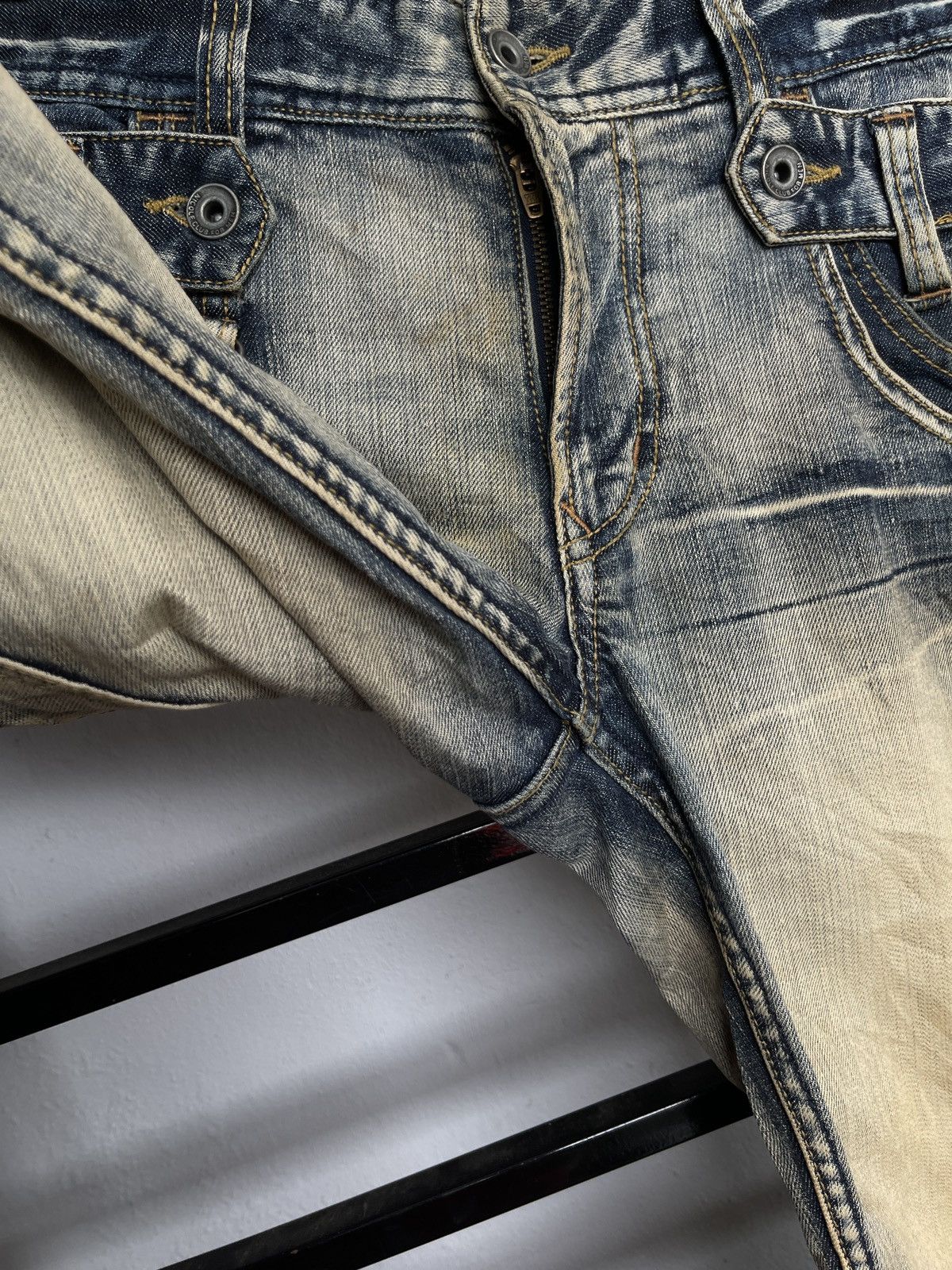 Japanese Brand Nicole Club For Men Bootcut Double Waist Size US 34 / EU 50 - 7 Thumbnail