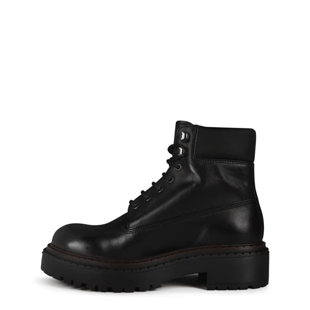 Prada Leather And Re-Nylon Work Boots Size US 10 / EU 43 - 2 Thumbnail